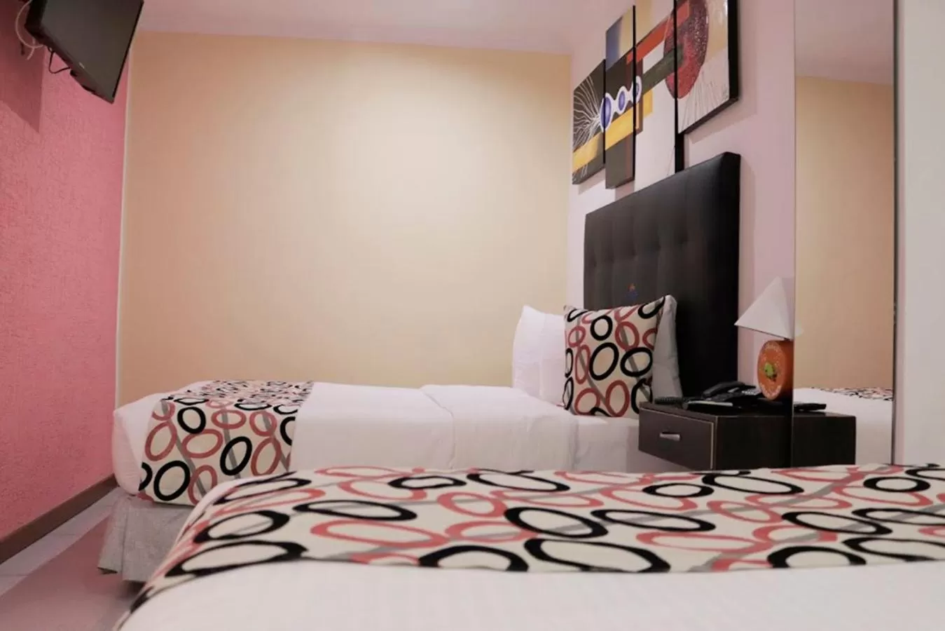 Bed in Hotel Alto Mar