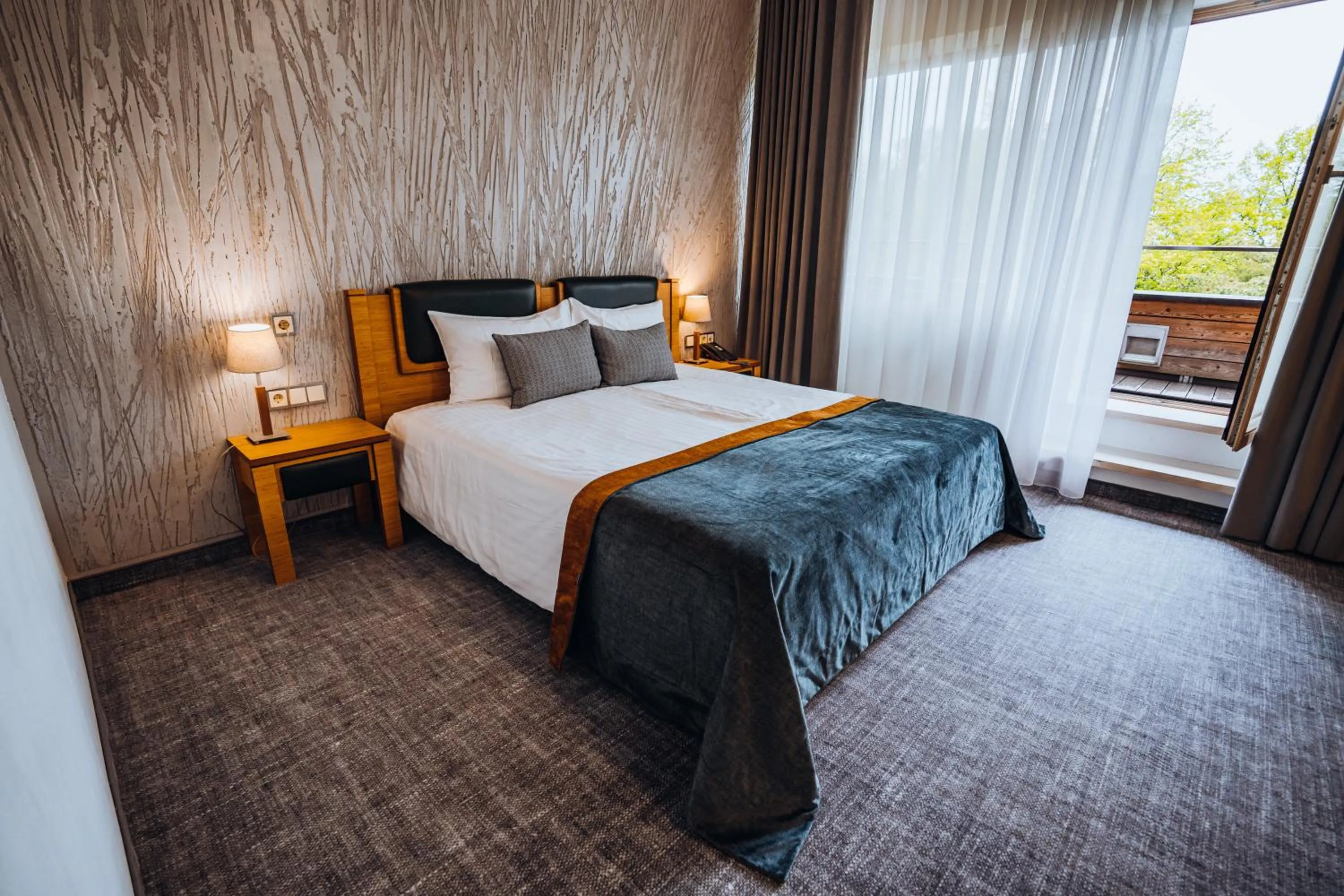 Bed in Gabija Hotel SPA & Conferences