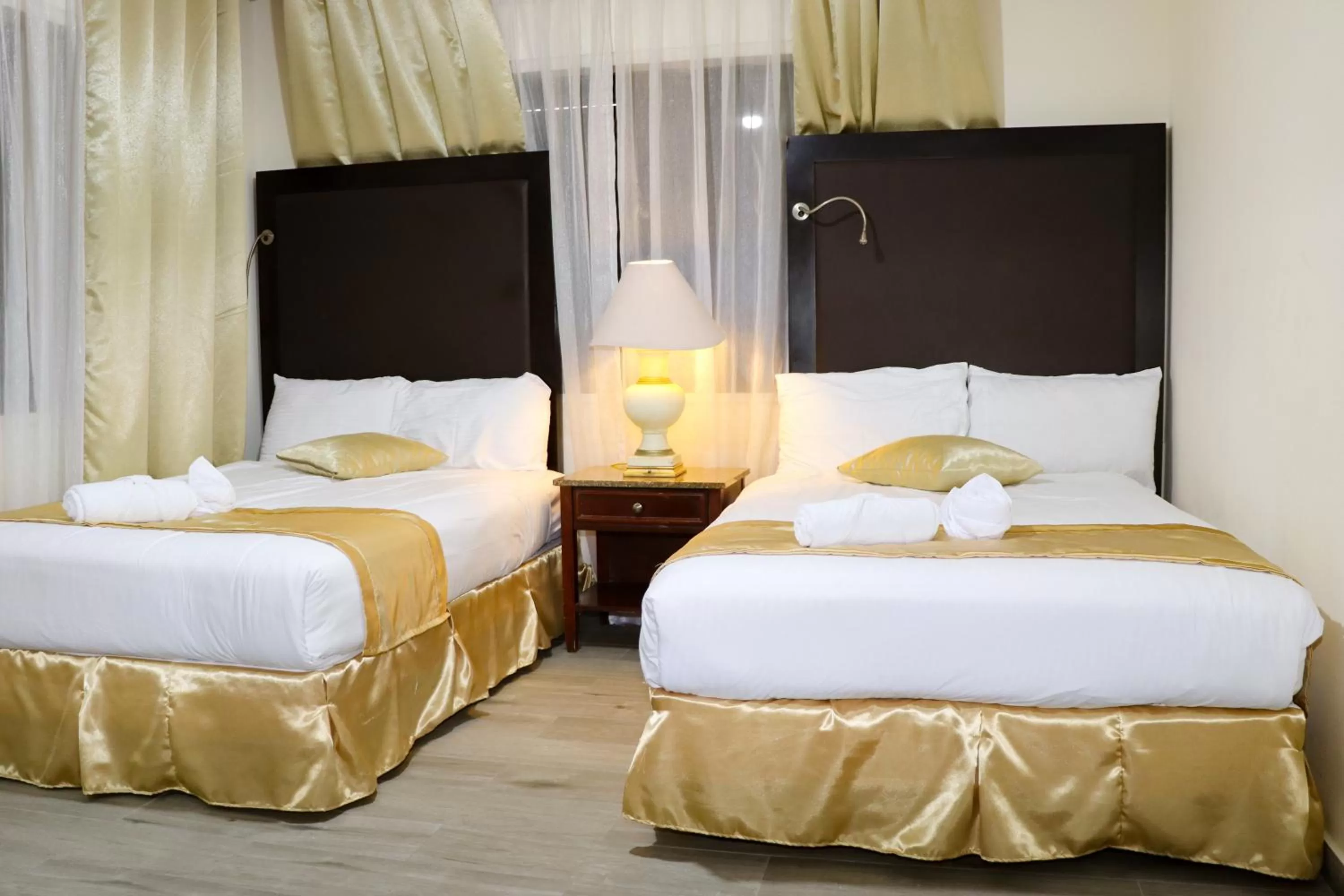 Bed in Al Jamal Suites