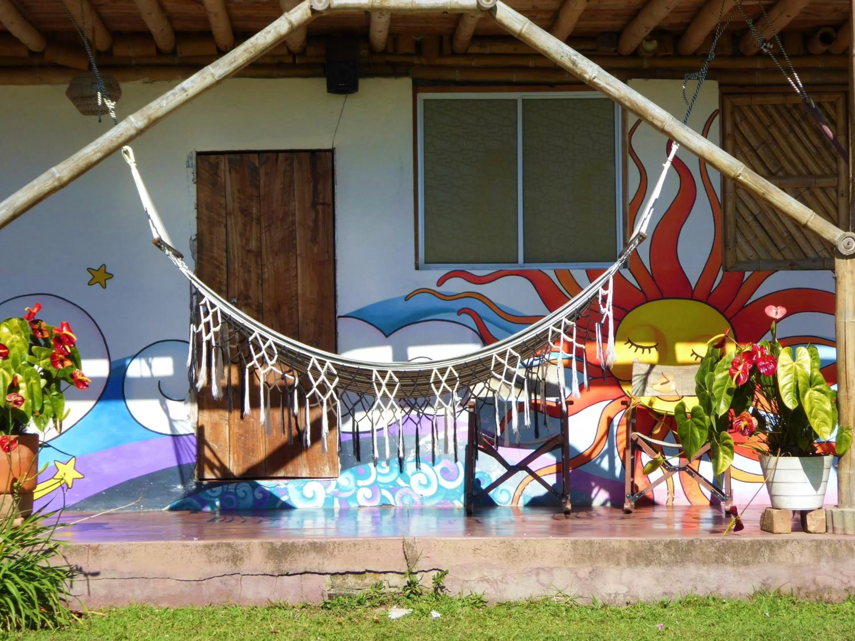 Facade/entrance in Finca El Cielo
