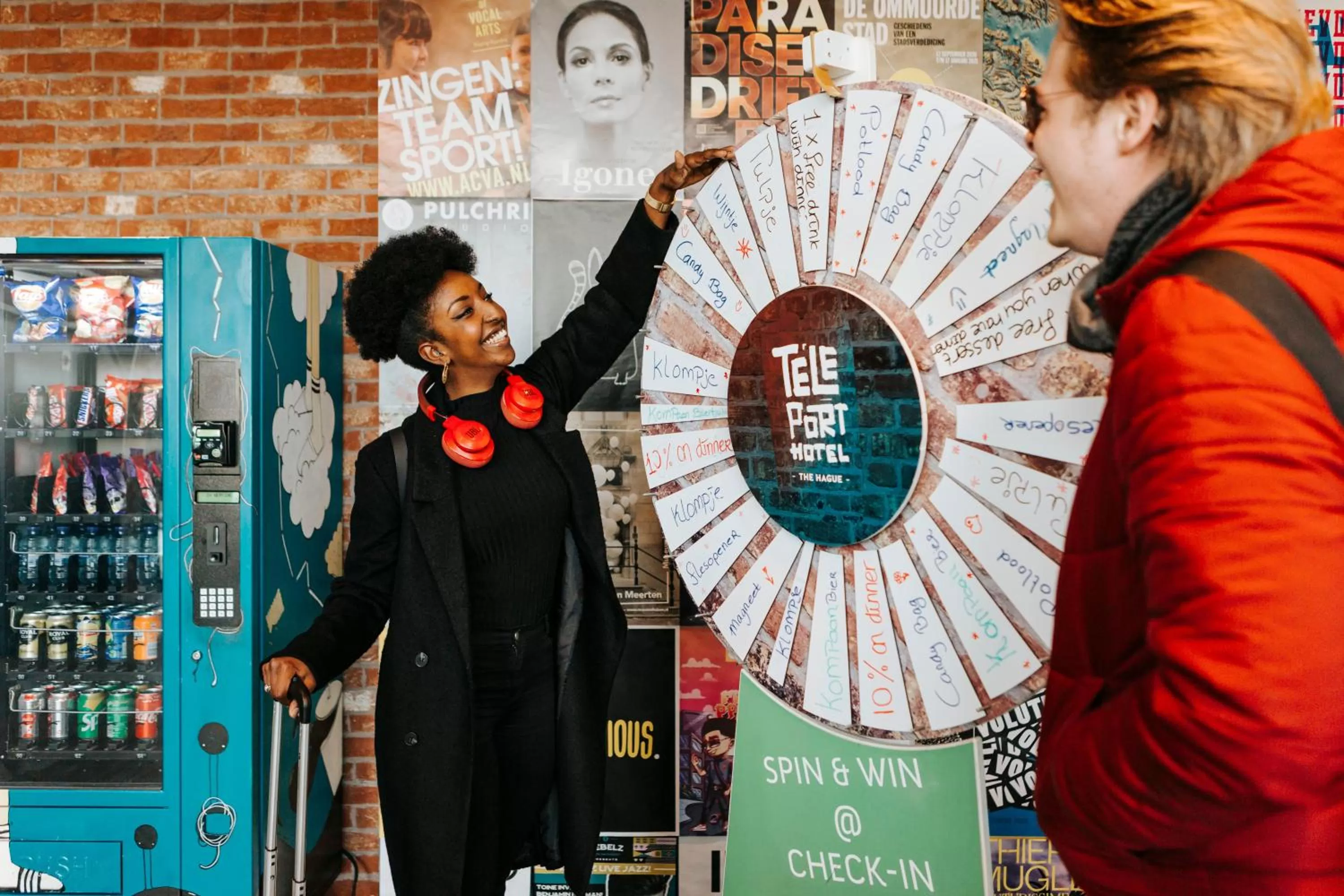 Staff in The Hague Teleport Hotel - Free Parking