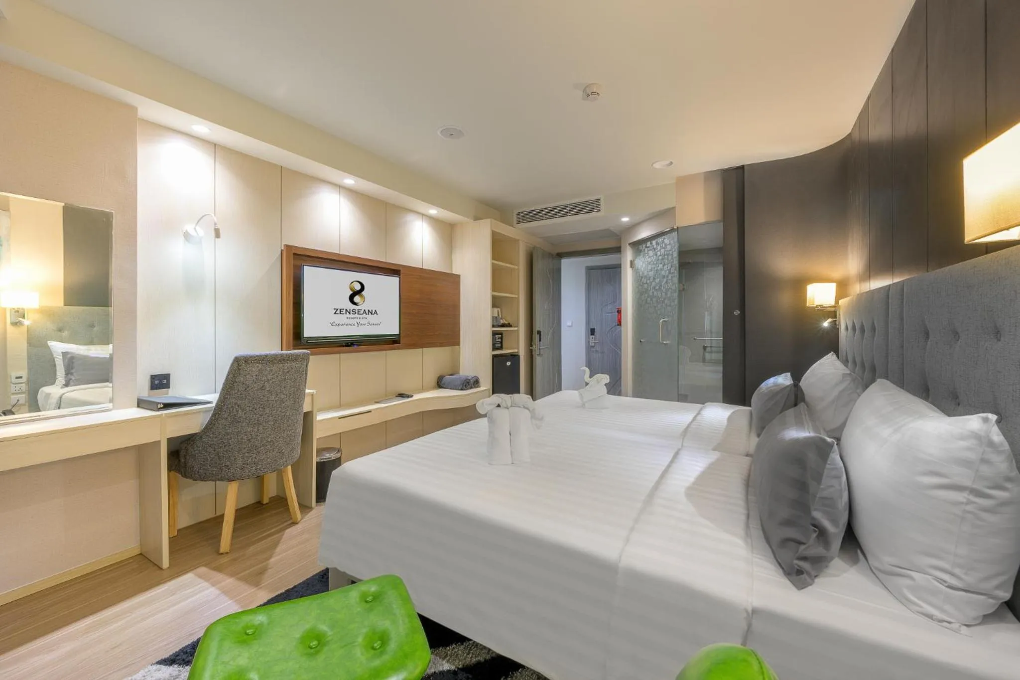 Photo of the whole room, Bed in Zenseana Resort & Spa - Patong, Phuket