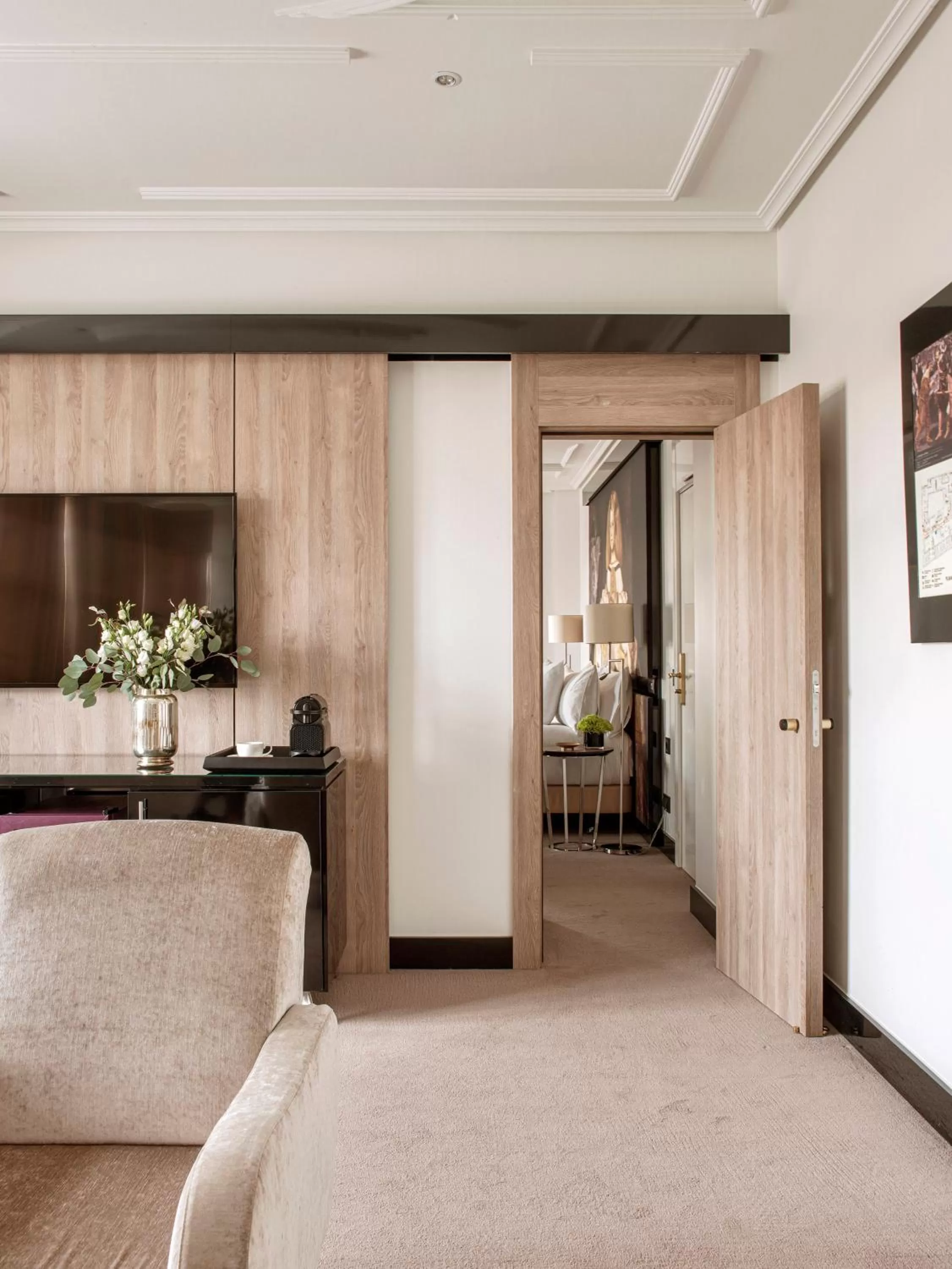 Decorative detail, Bed in Palacio de los Duques Gran Meliá - The Leading Hotels of the World