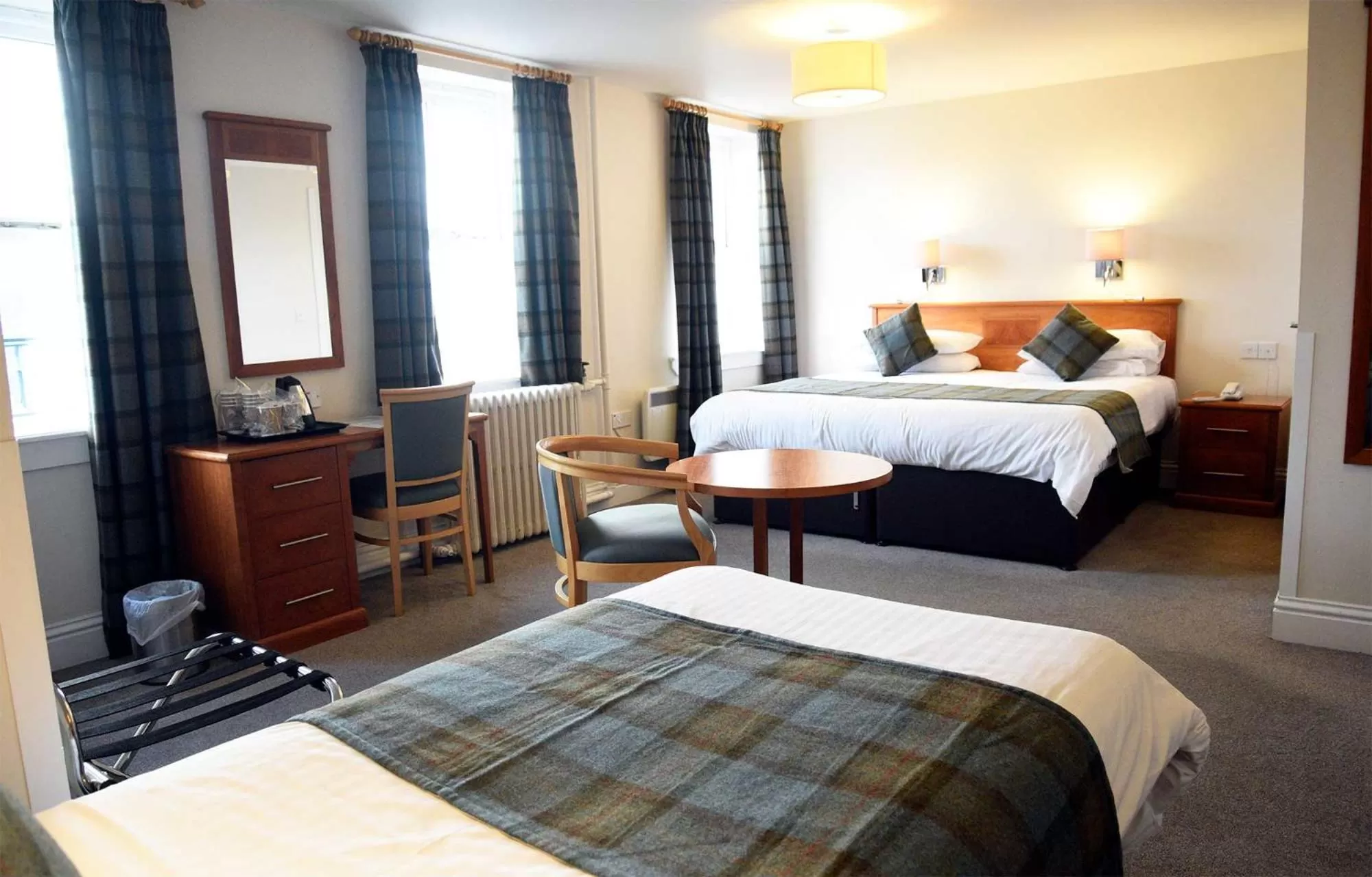 Bed in The Royal Hotel