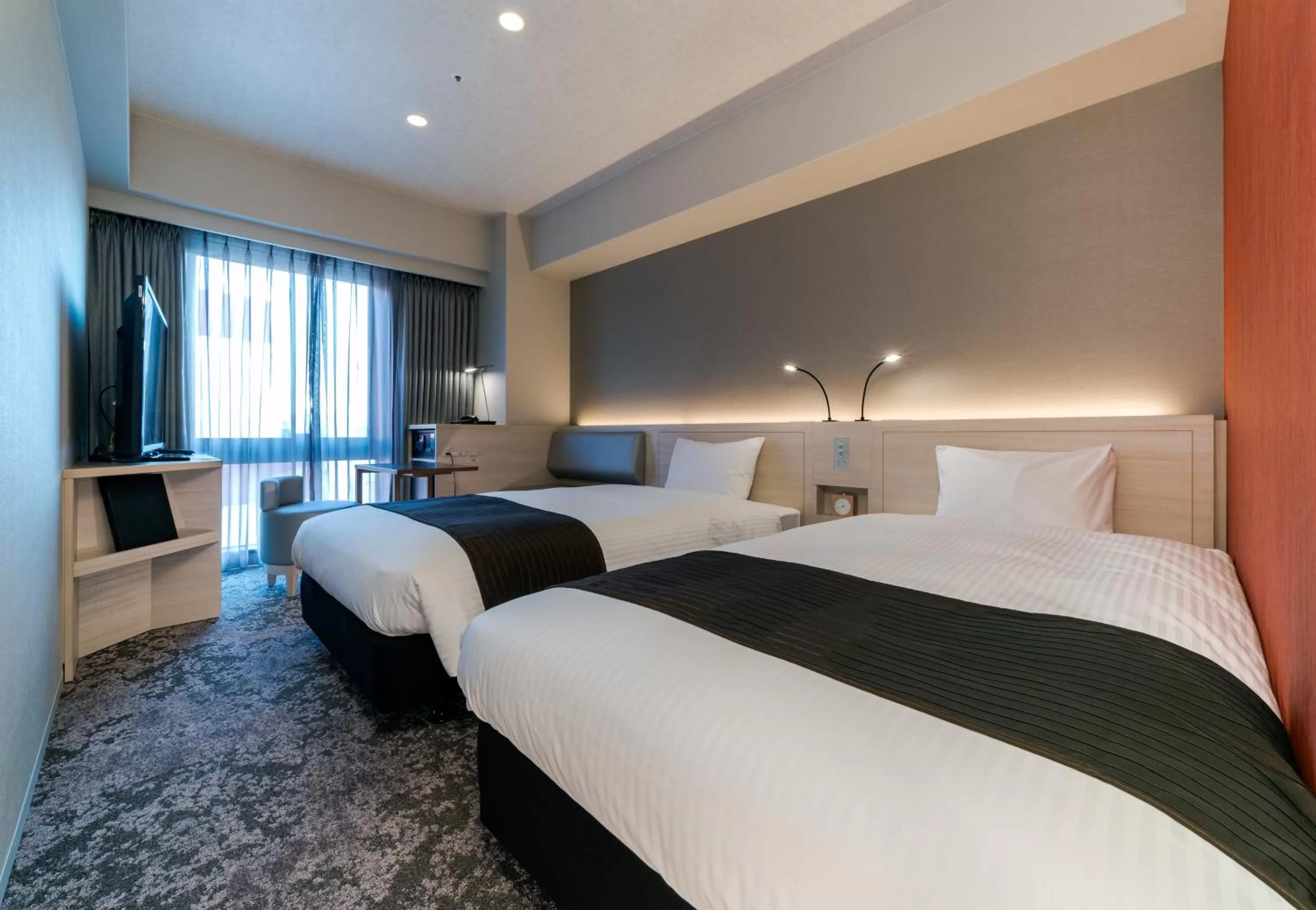 Photo of the whole room, Bed in DEL style Fukuoka Nishinakasu by Daiwa Roynet Hotel