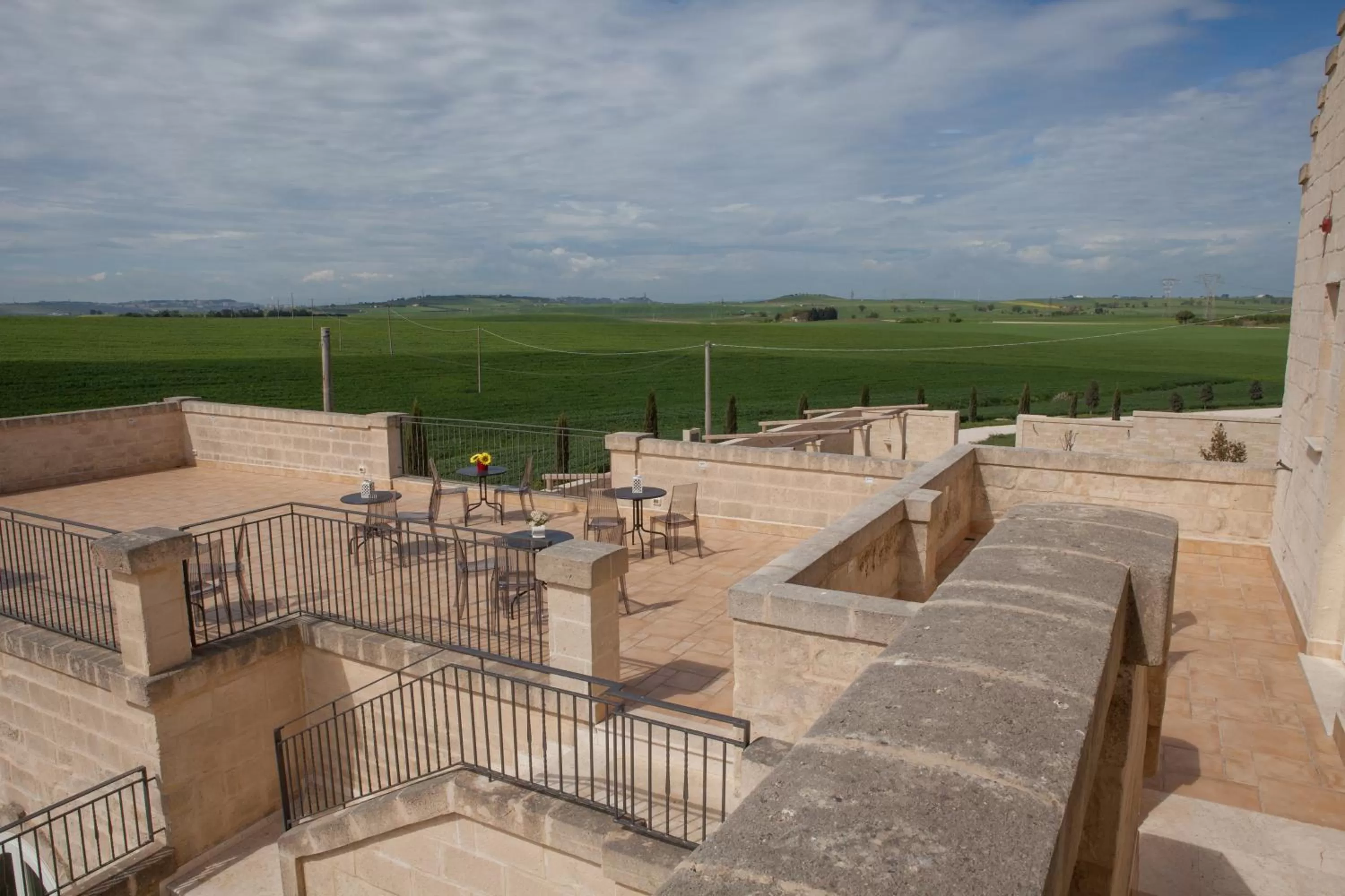 Bird's eye view in Tenuta Danesi - Camere - Appartamenti - Bubble Room