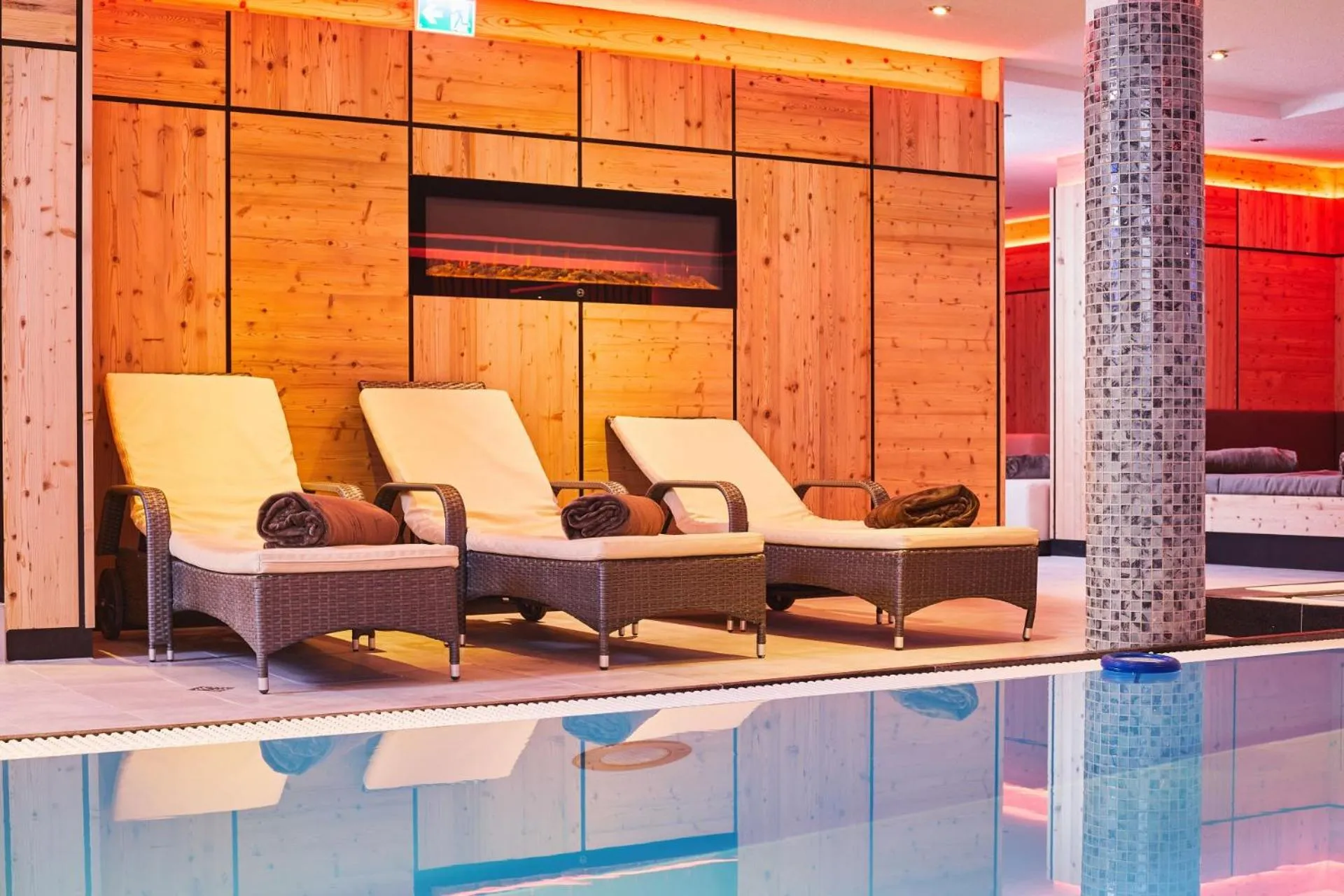 Swimming pool in Hotel Rupertihof