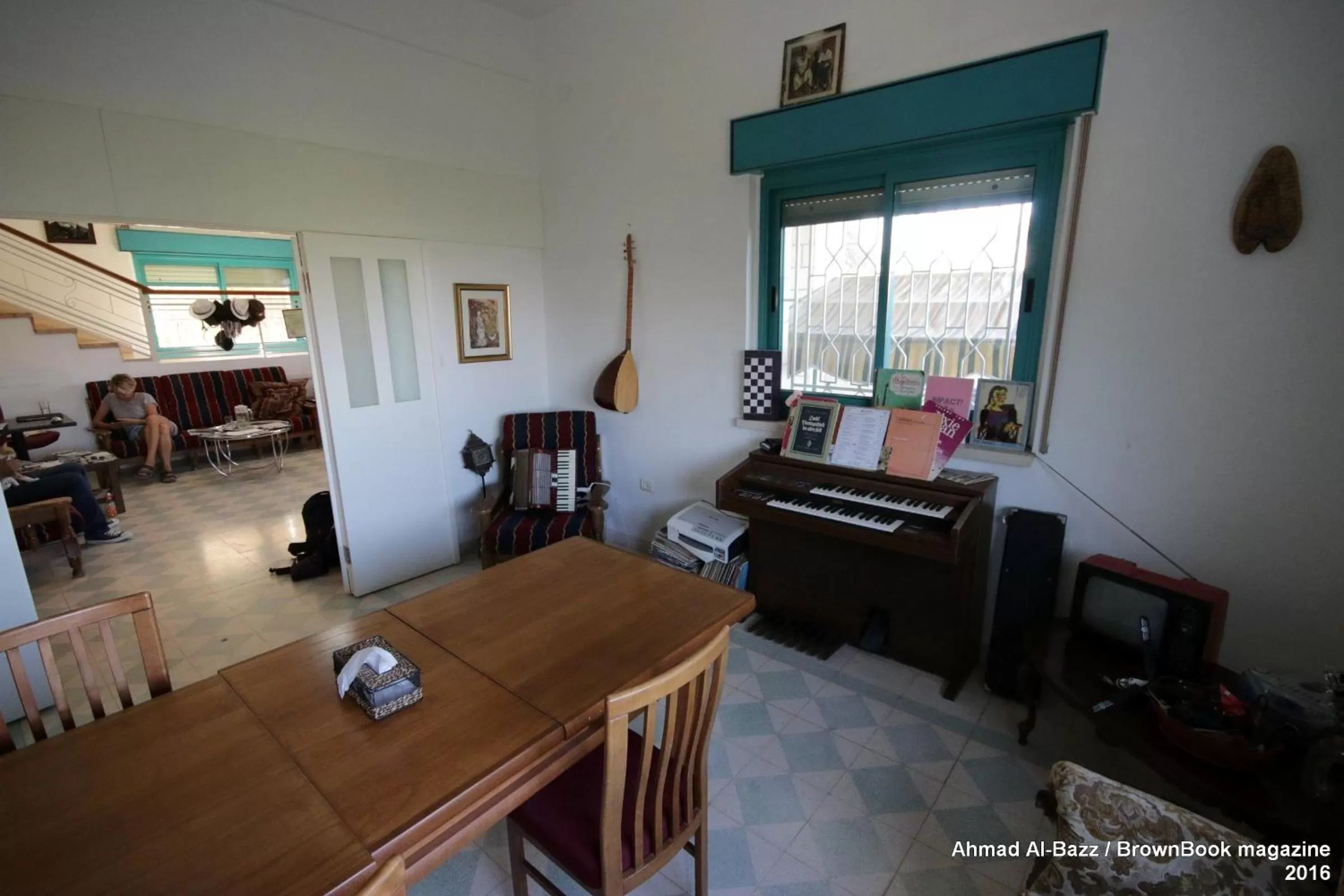 Communal lounge/ TV room, Seating Area in Auberg-Inn Guesthouse