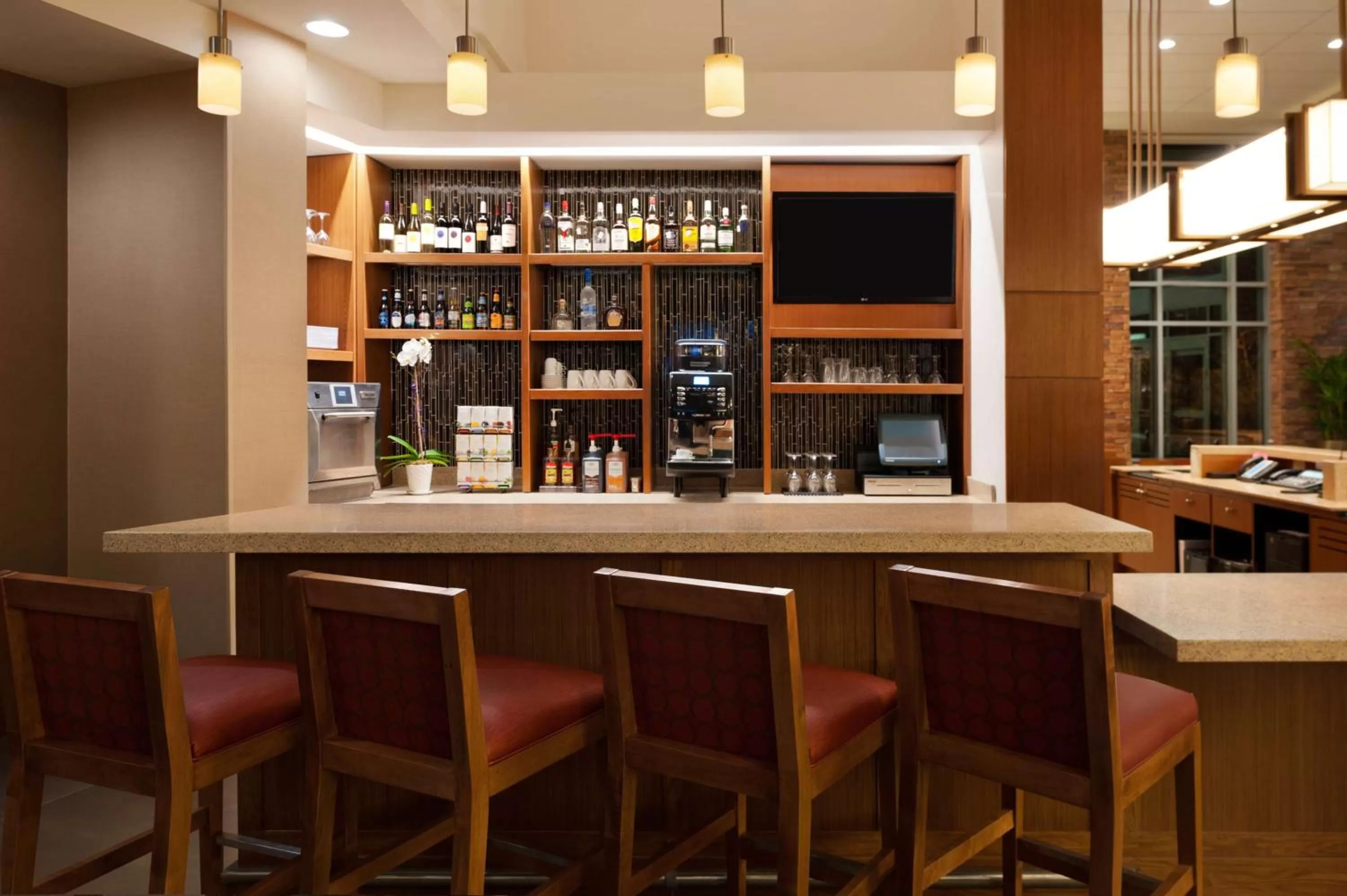Restaurant/places to eat in Hyatt Place Houston/The Woodlands