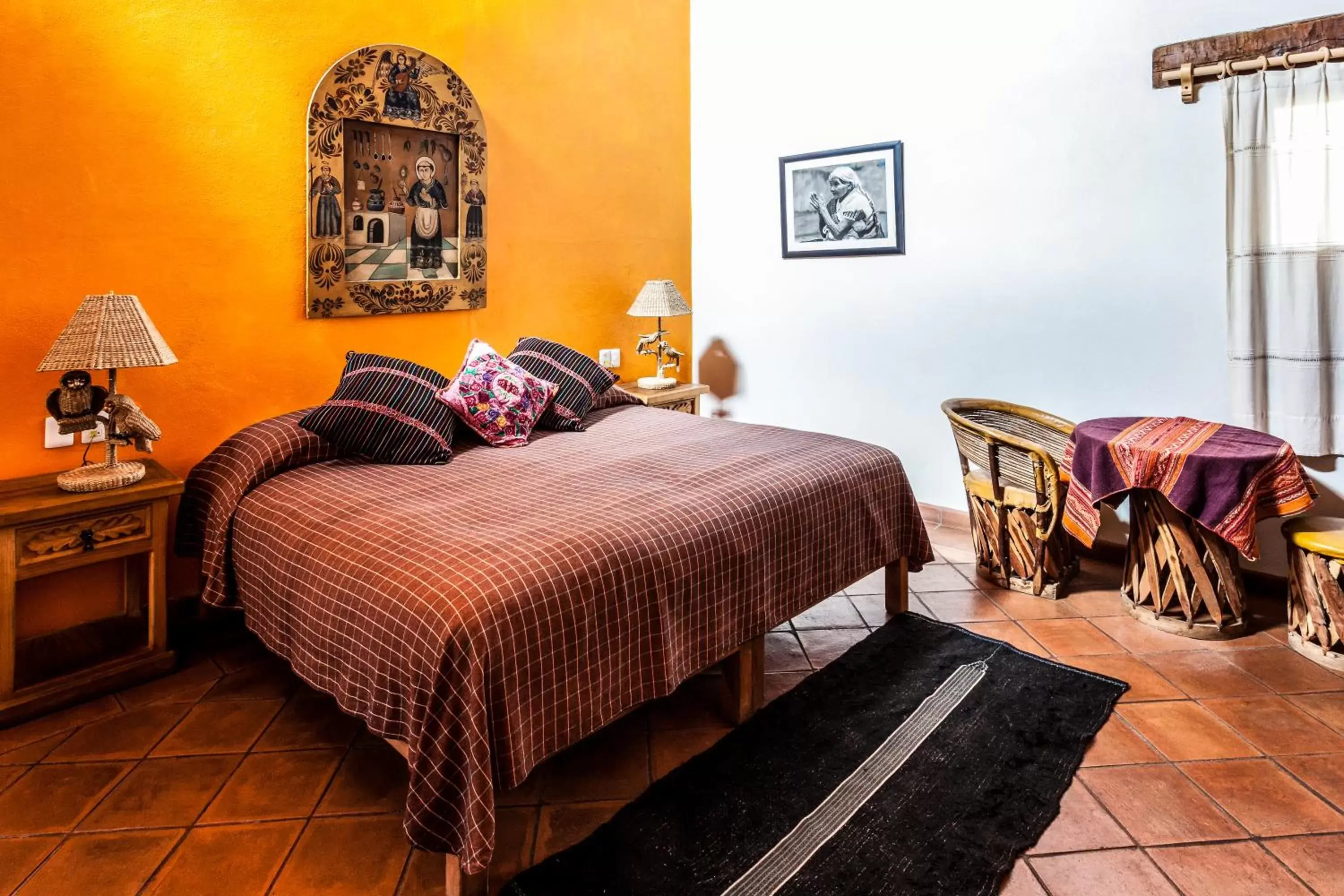 King Room in Posada Yolihuani King Room in Posada Yolihuani