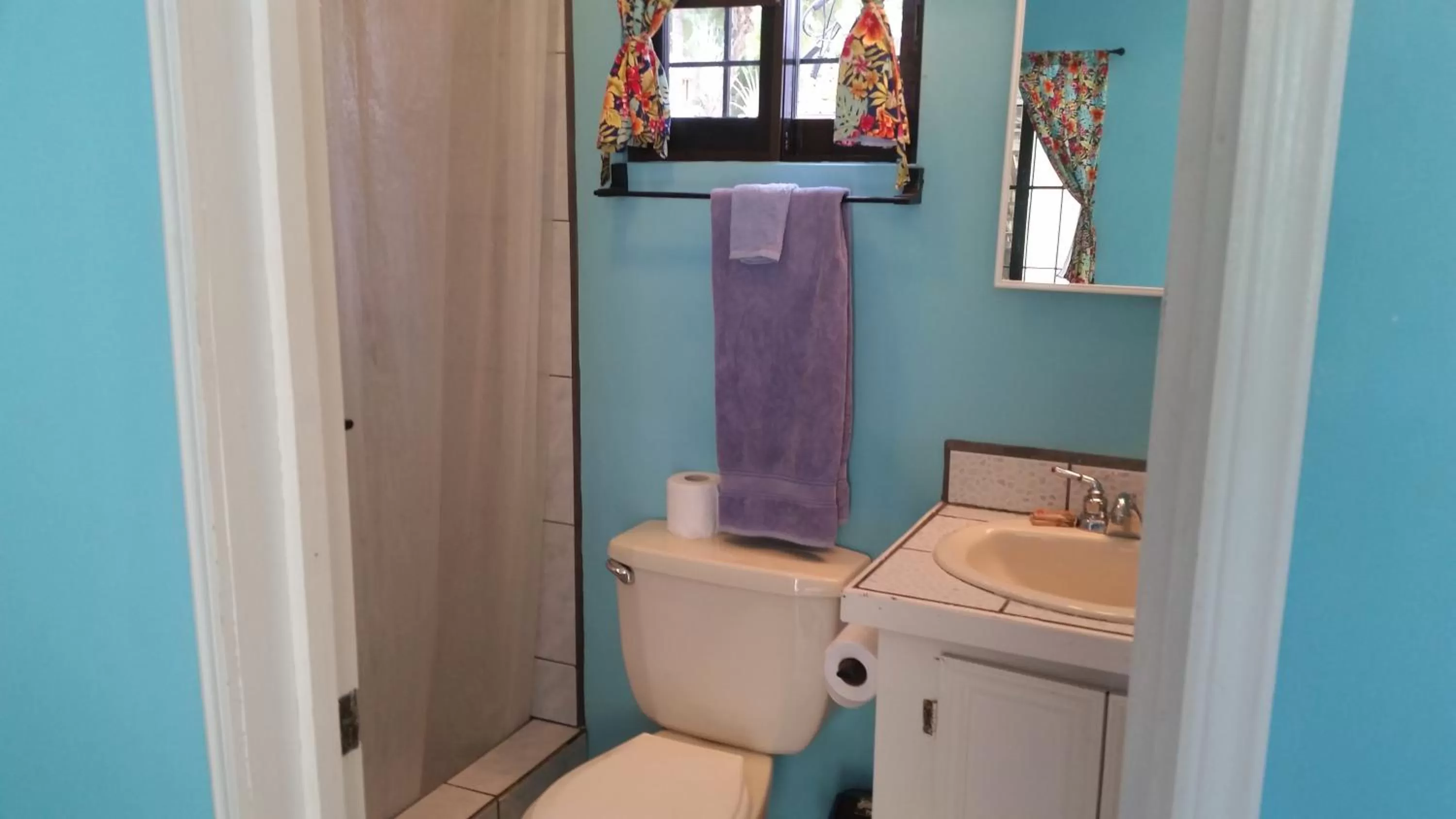 Bathroom in Barefoot Beach Belize
