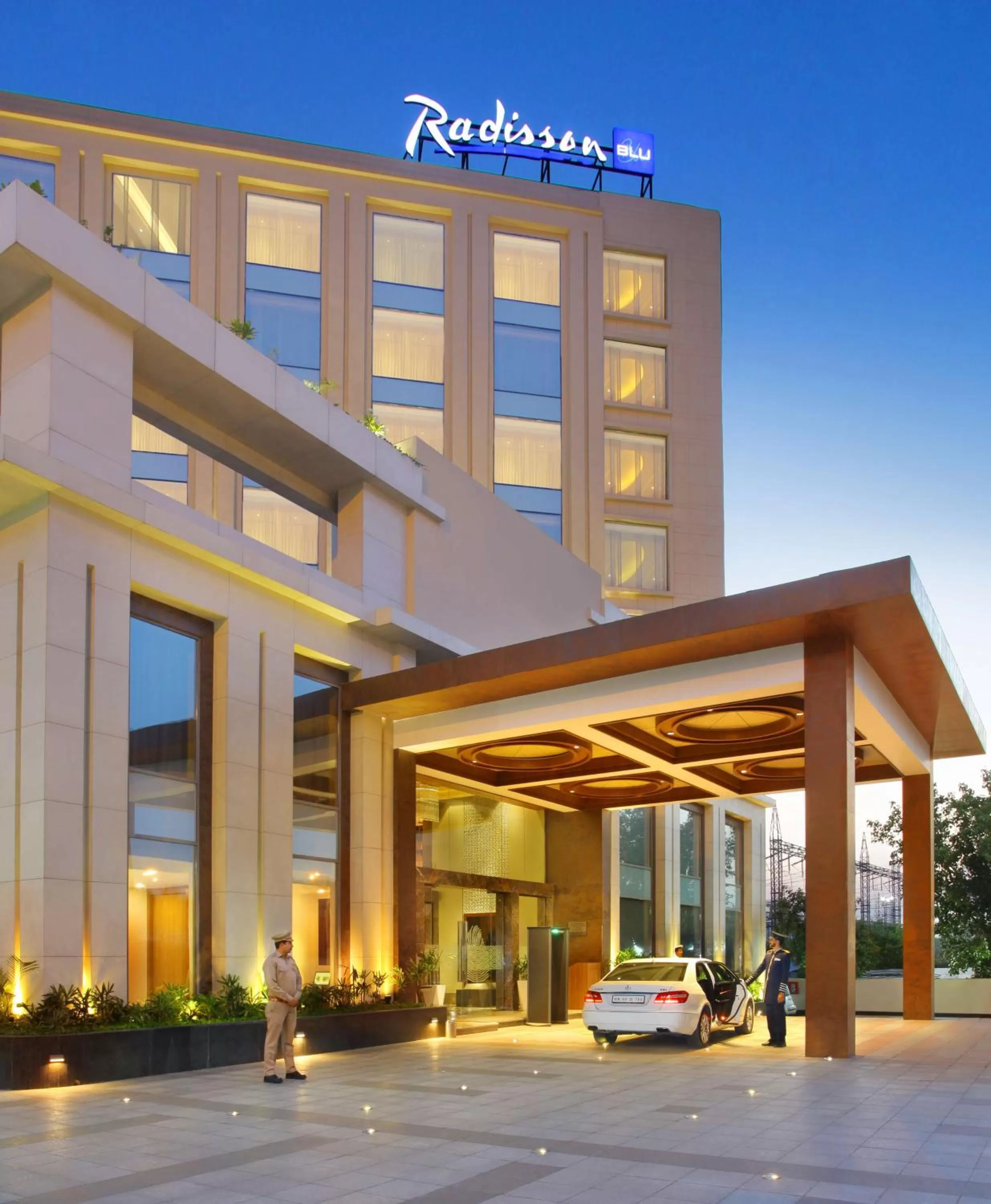 Property building in Radisson Blu Jammu