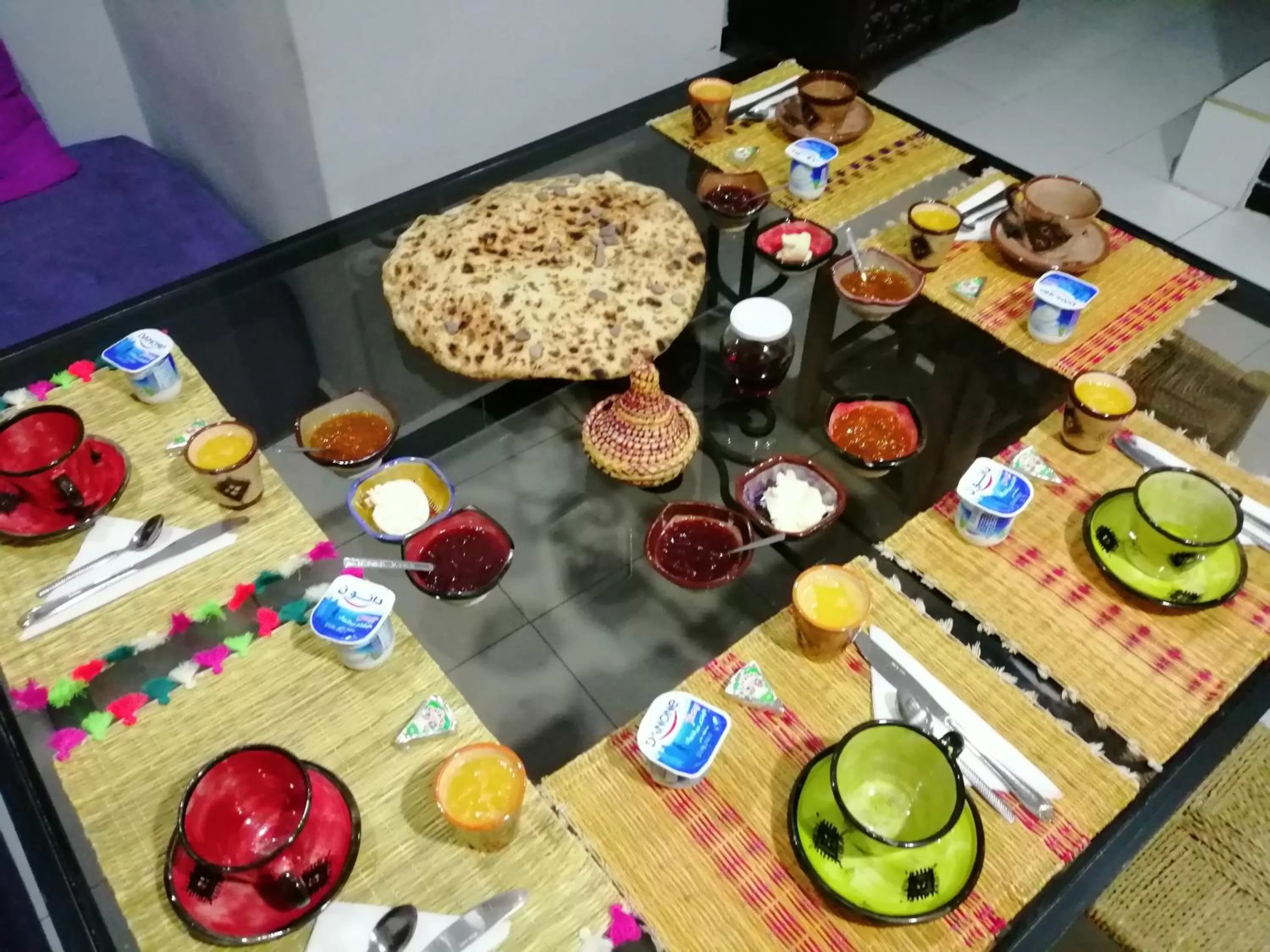 Breakfast in Maison d'hôtes Dar El Nath