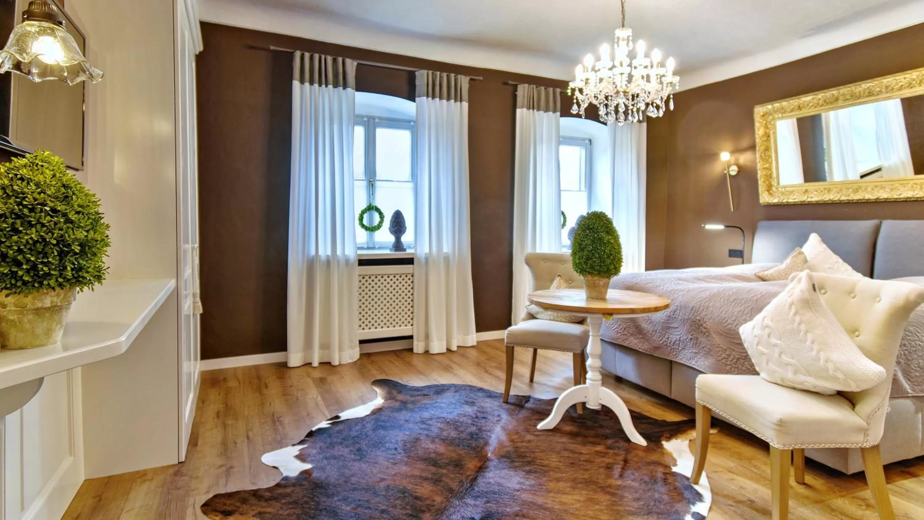 Living room in Boutique Hotel POST ANDECHS