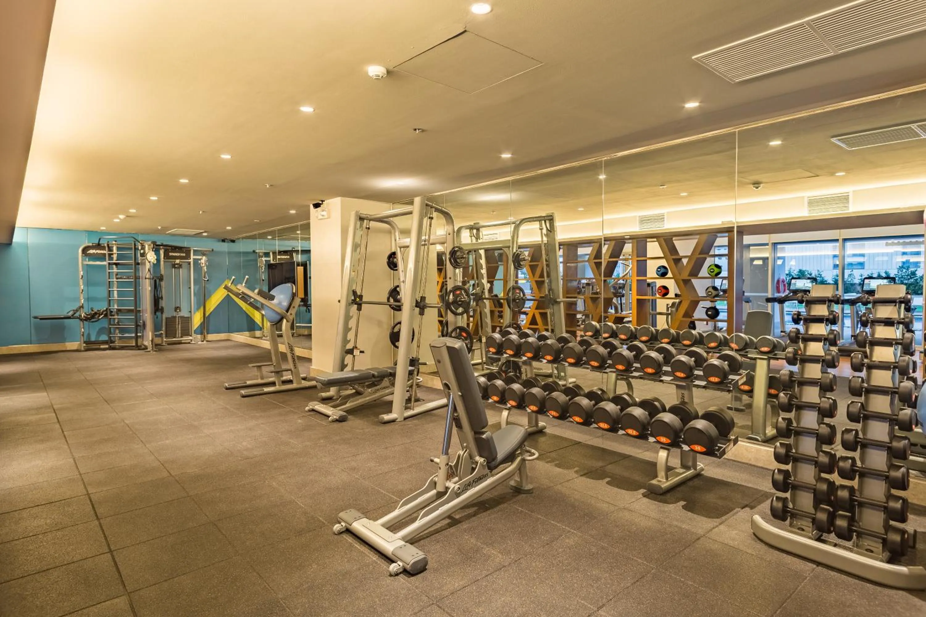 Fitness centre/facilities in Citadines Bay City Manila