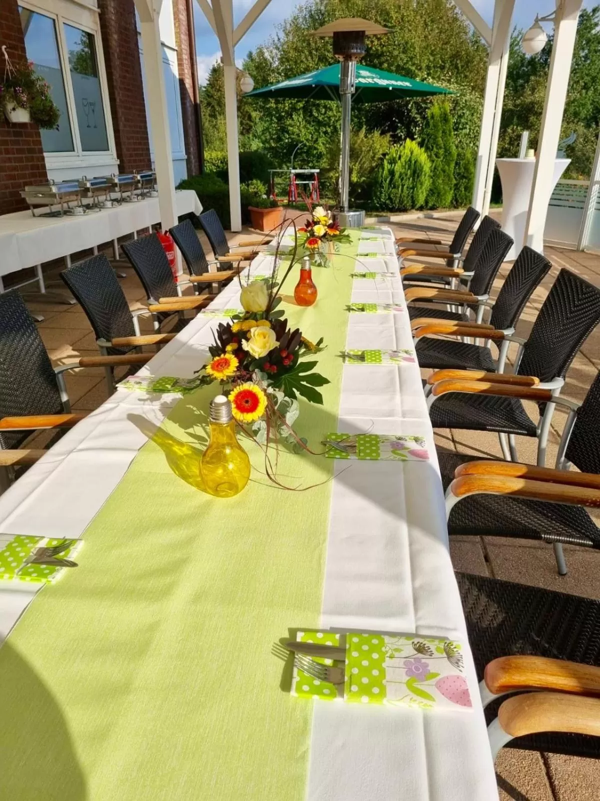 Restaurant/places to eat in Hotel Trebeltal