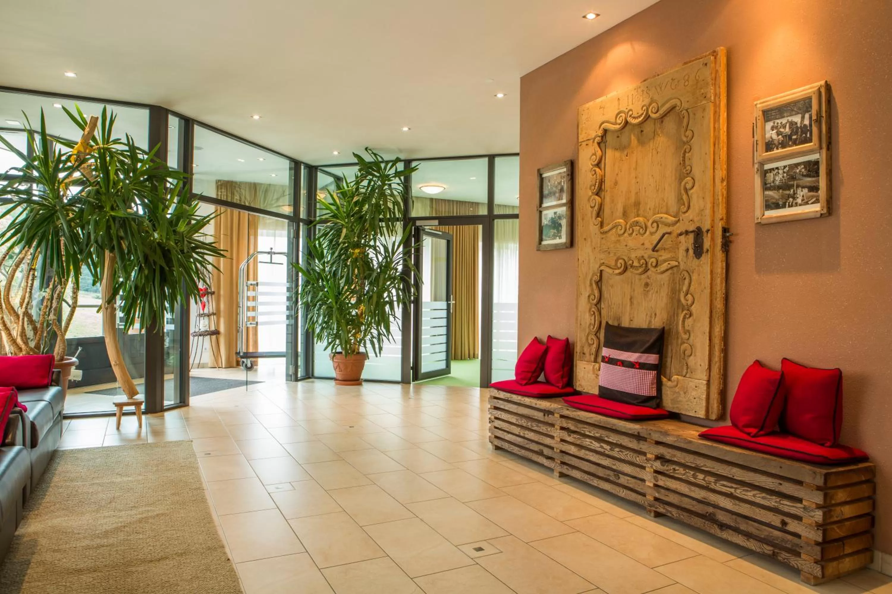 Lobby or reception in Hotel Amaten