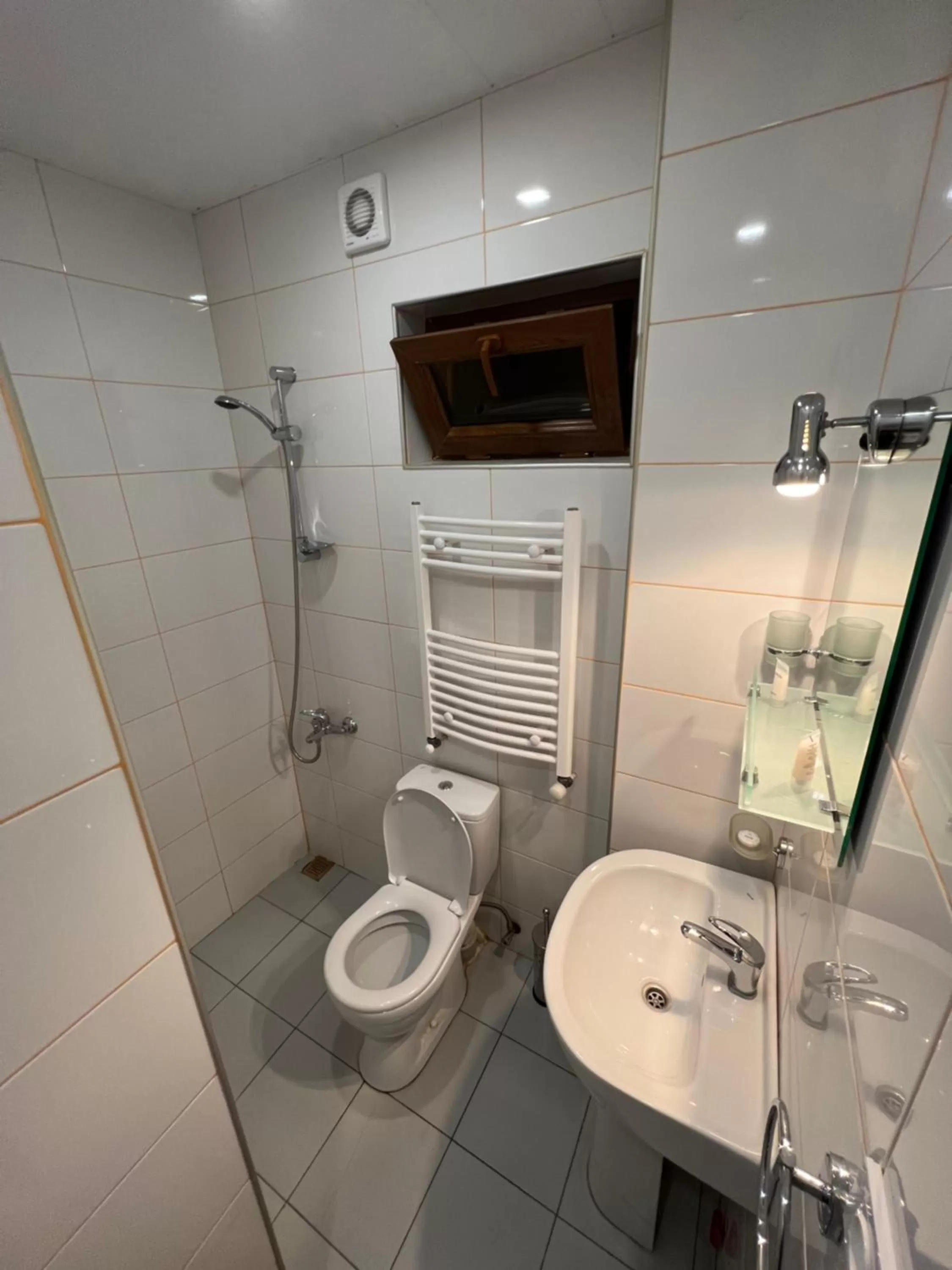 Bathroom in Borjomi Yellow Hotel