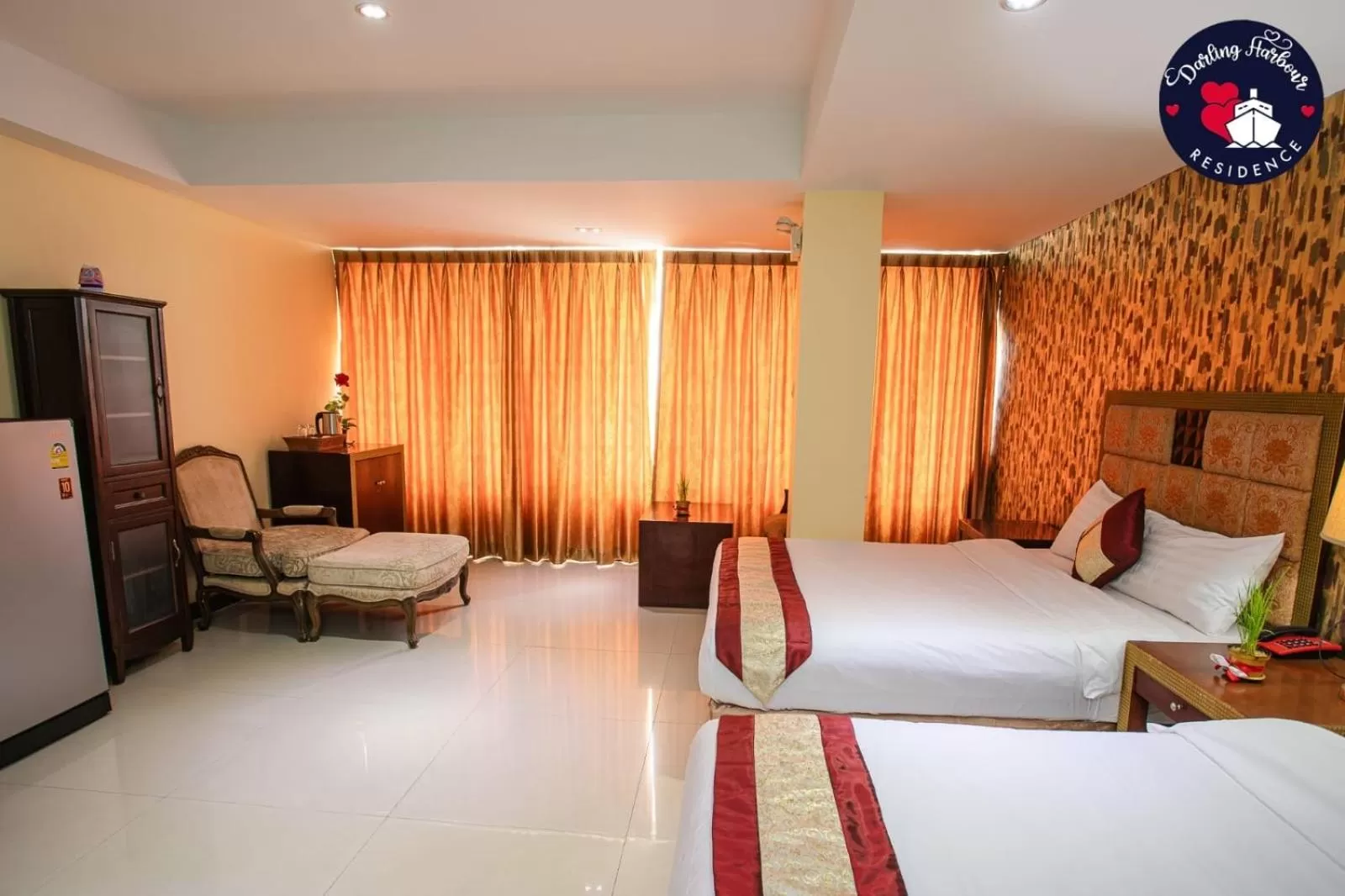 Bed in Darling Harbour Residence - South Pattaya
