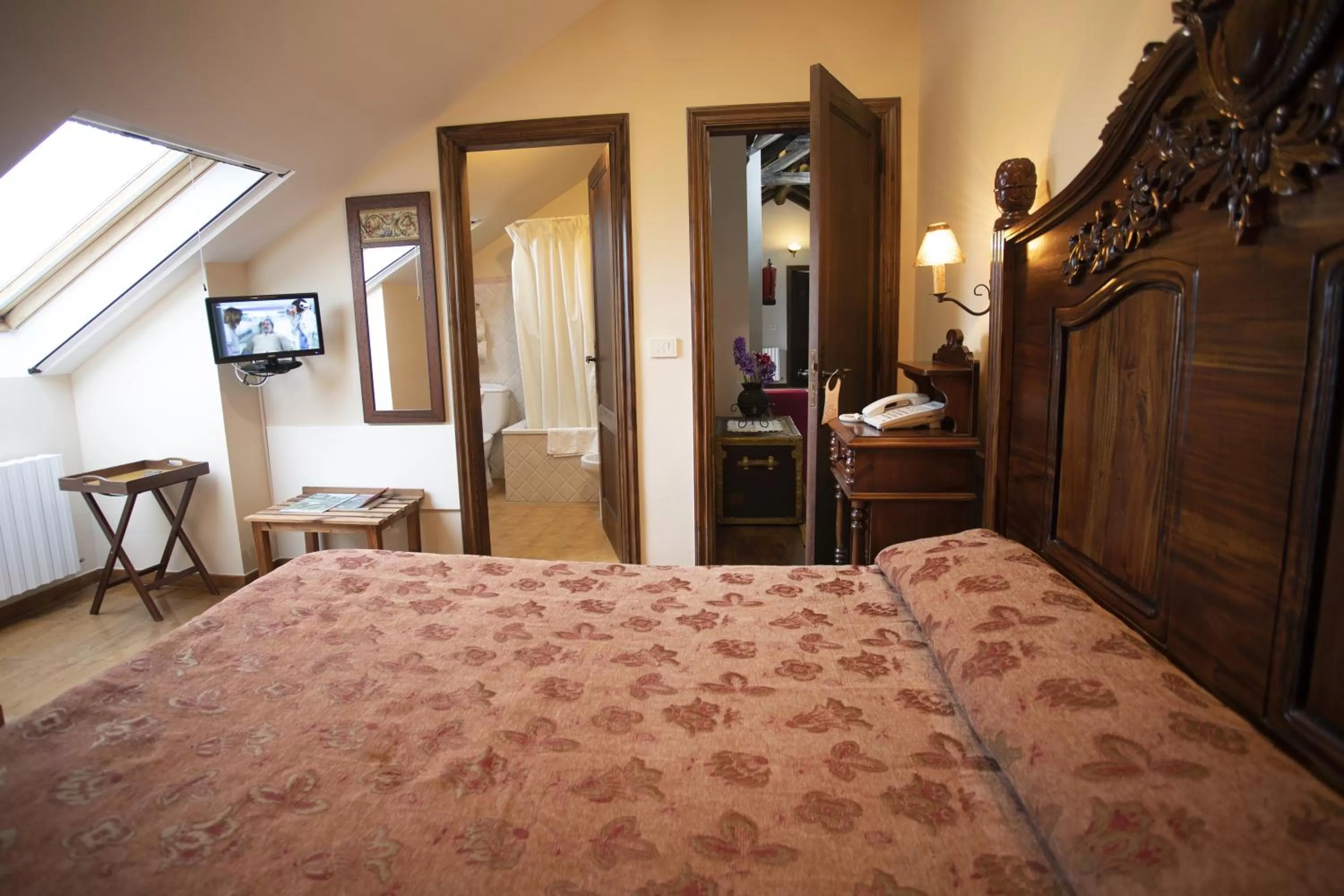 Bed in Hotel Casa de Díaz