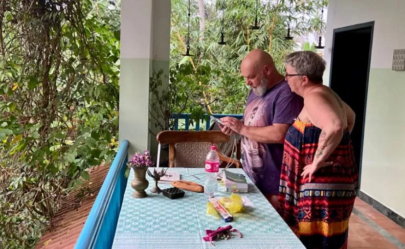 Dining area in Villa Jacaranda