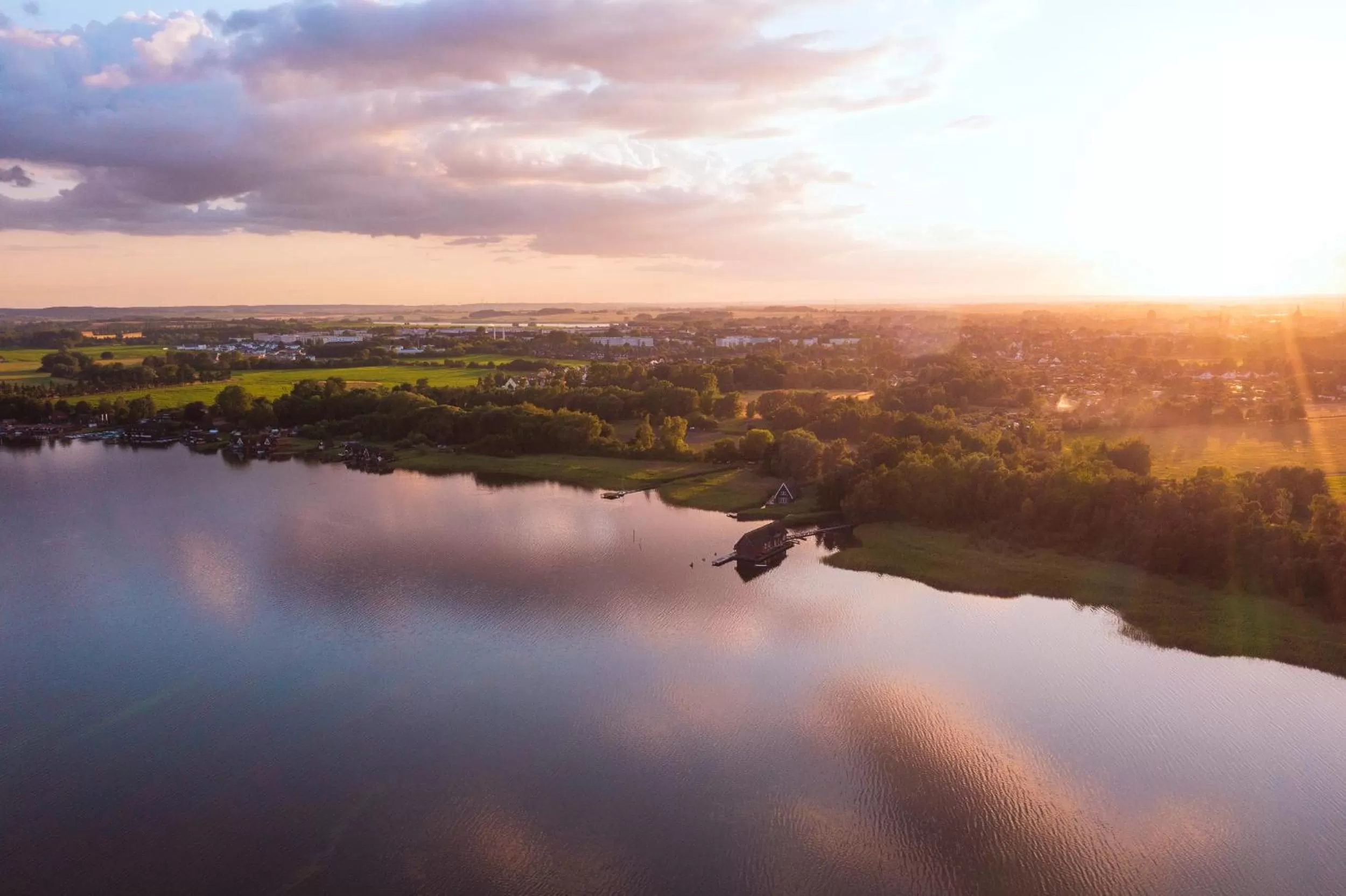 Area and facilities in Strandhaus am Inselsee
