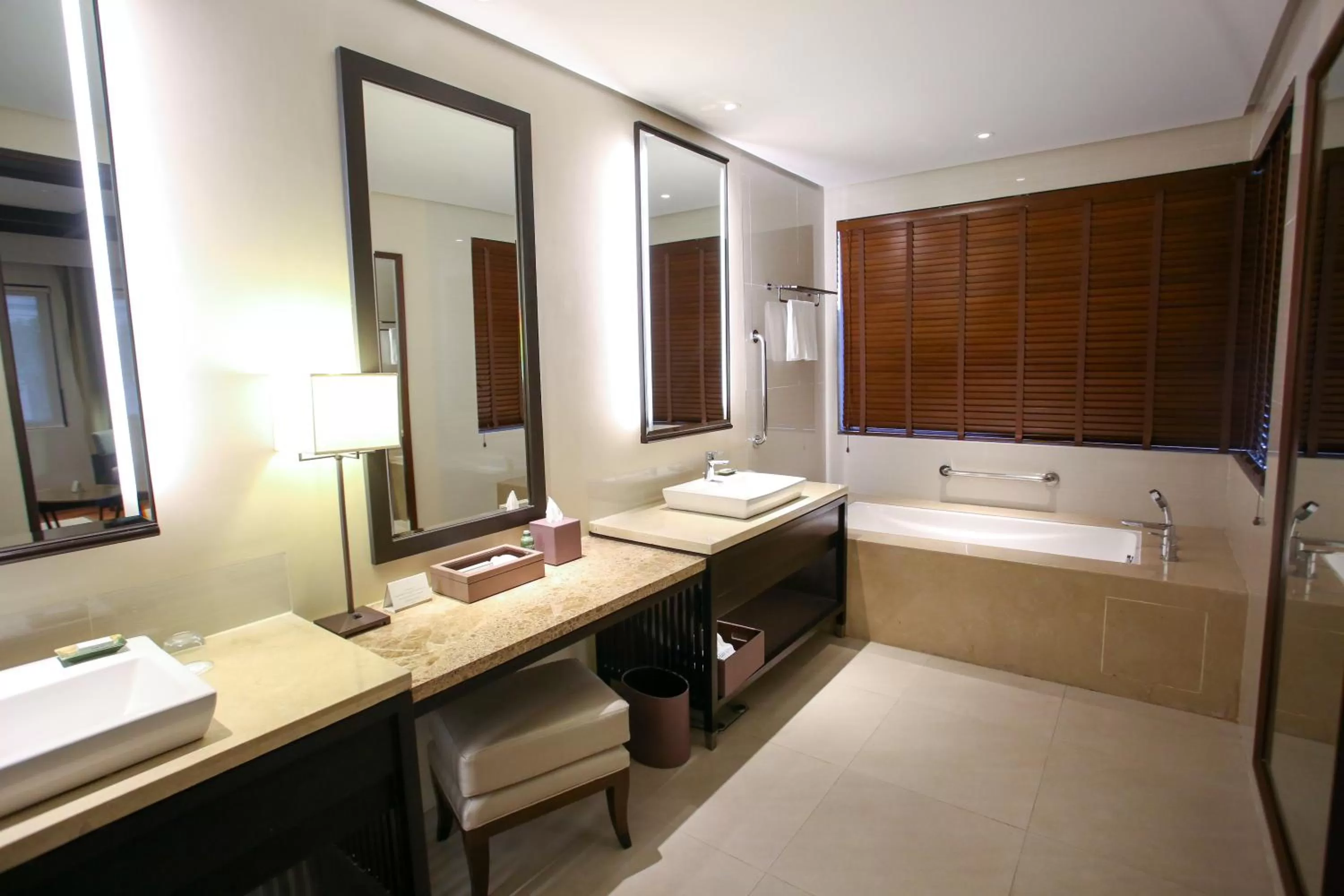 Bathroom, Bed in Anya Resort Tagaytay