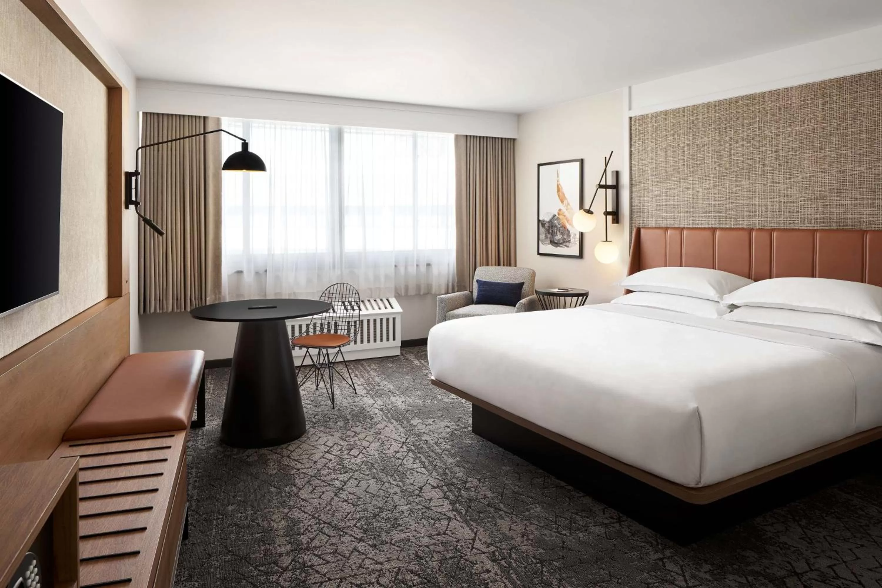 Photo of the whole room, Bed in Sheraton Reston