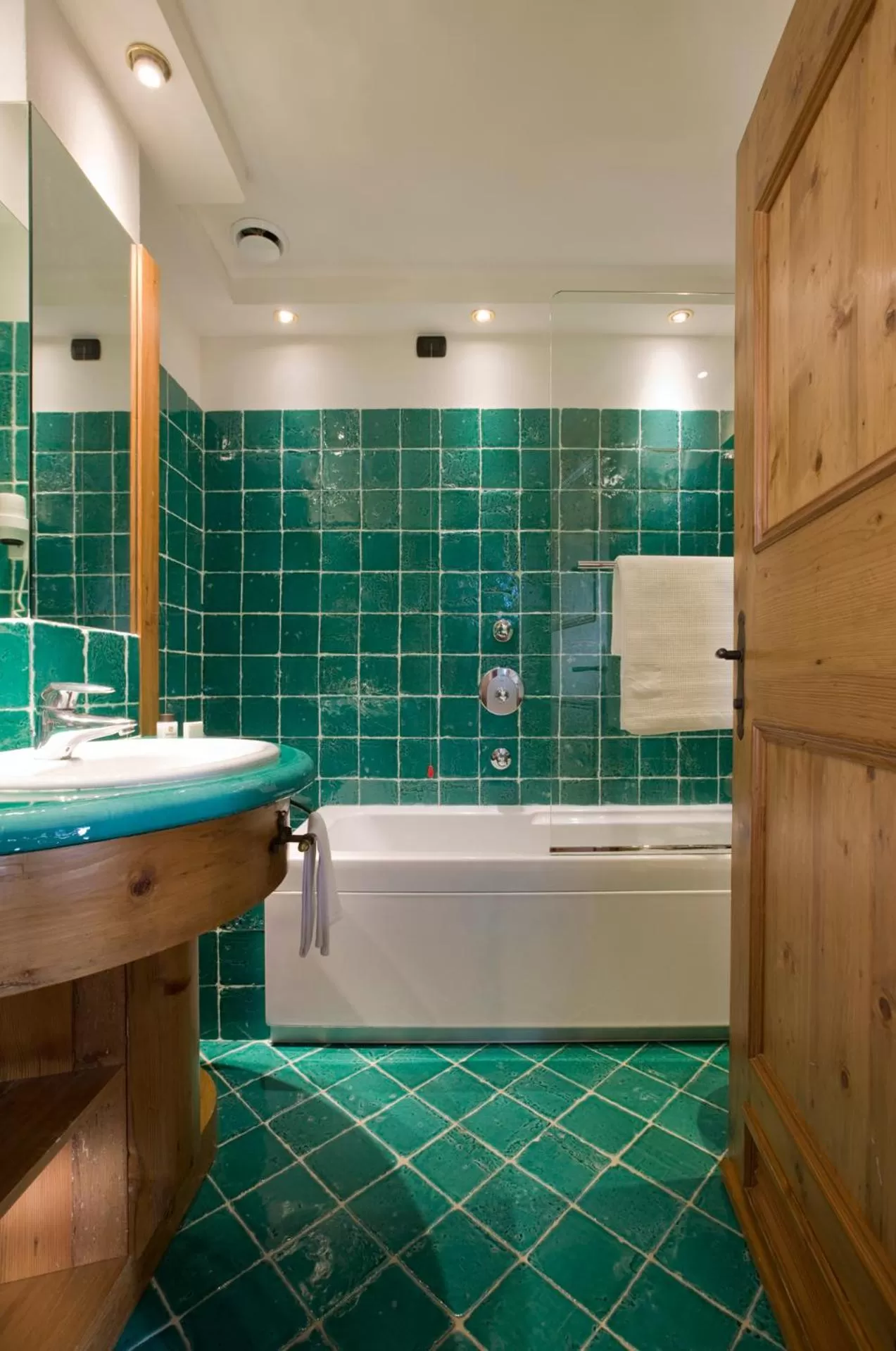 Bathroom in Hotel Cortina