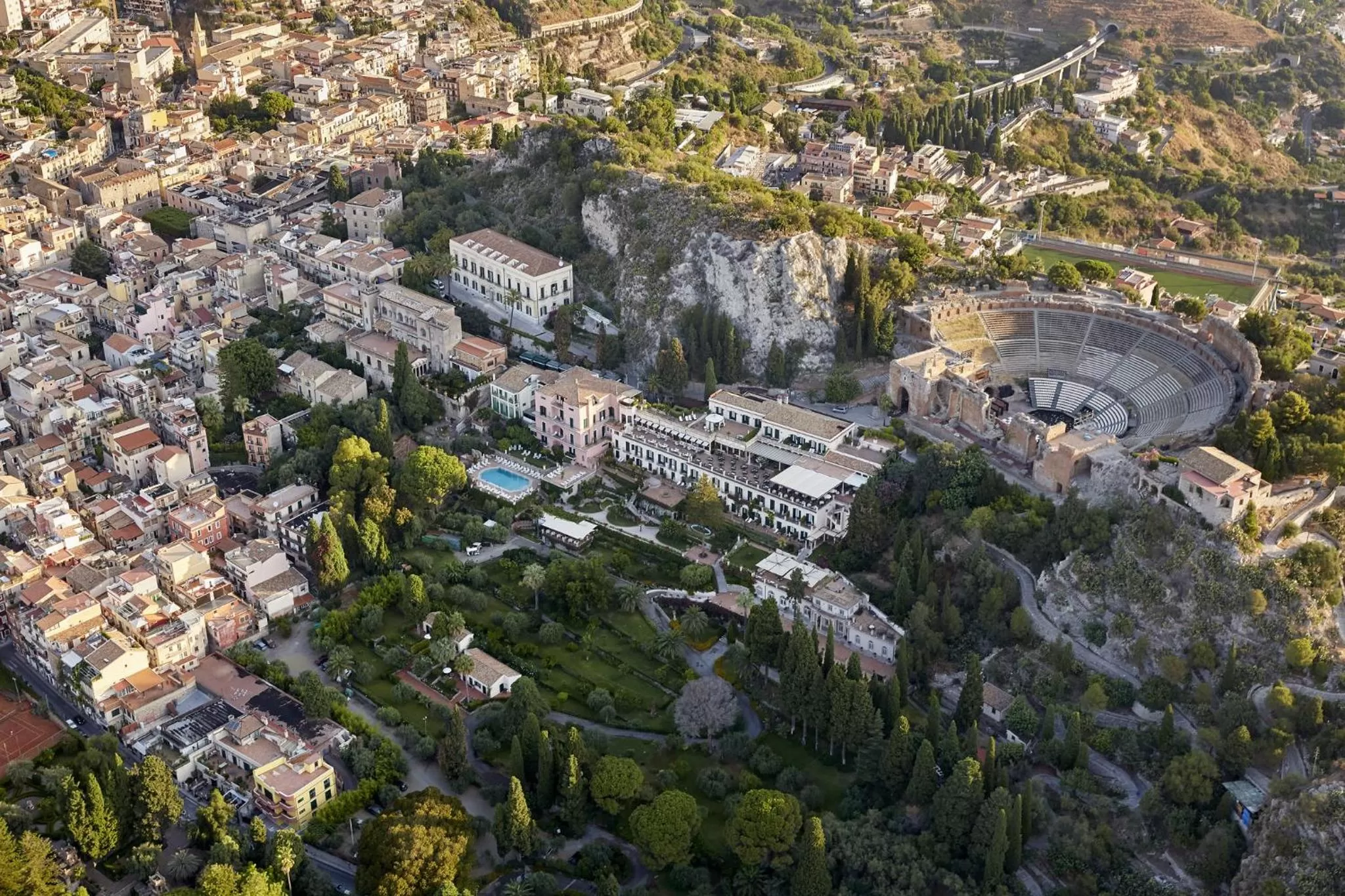 Bird's eye view in Grand Hotel Timeo, A Belmond Hotel, Taormina