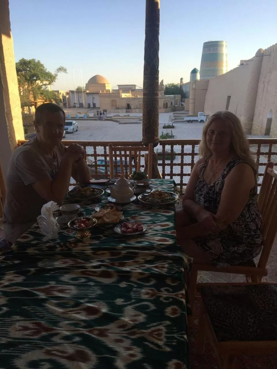 Restaurant/places to eat in KHIVA HOSTEL ...