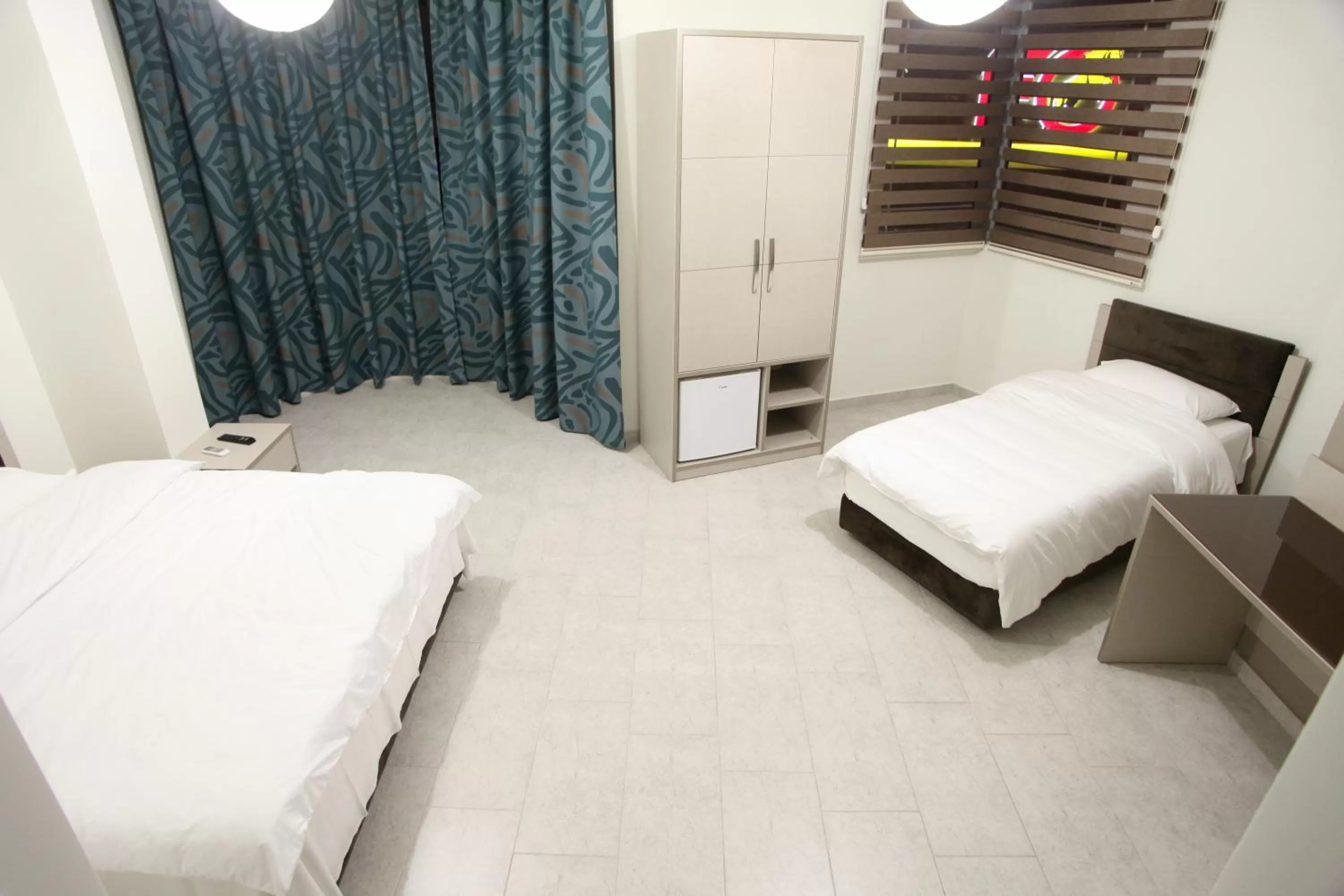 Bed in Fjortes Hotel