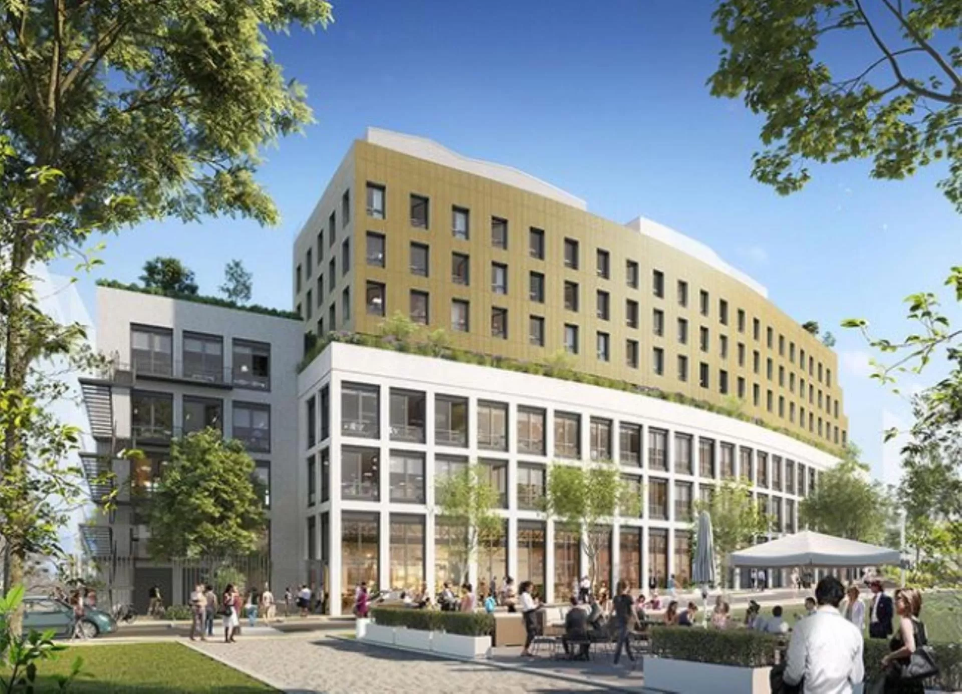 Double Room - Disability Access in JOST Hotel Montpellier Centre St Roch