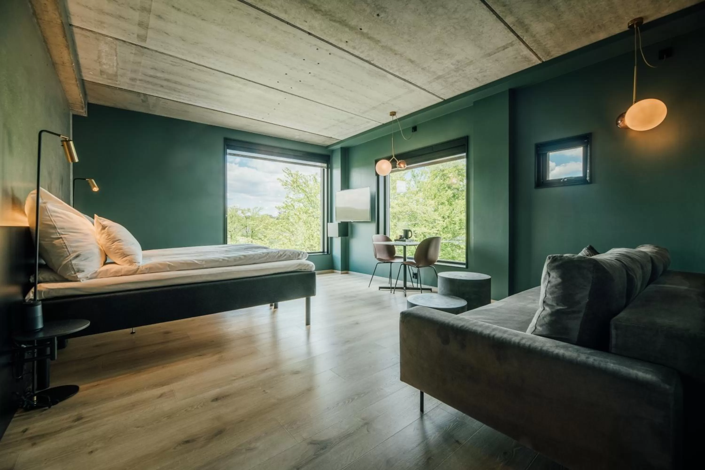 Bedroom, Bed in Comfort Hotel Porsgrunn