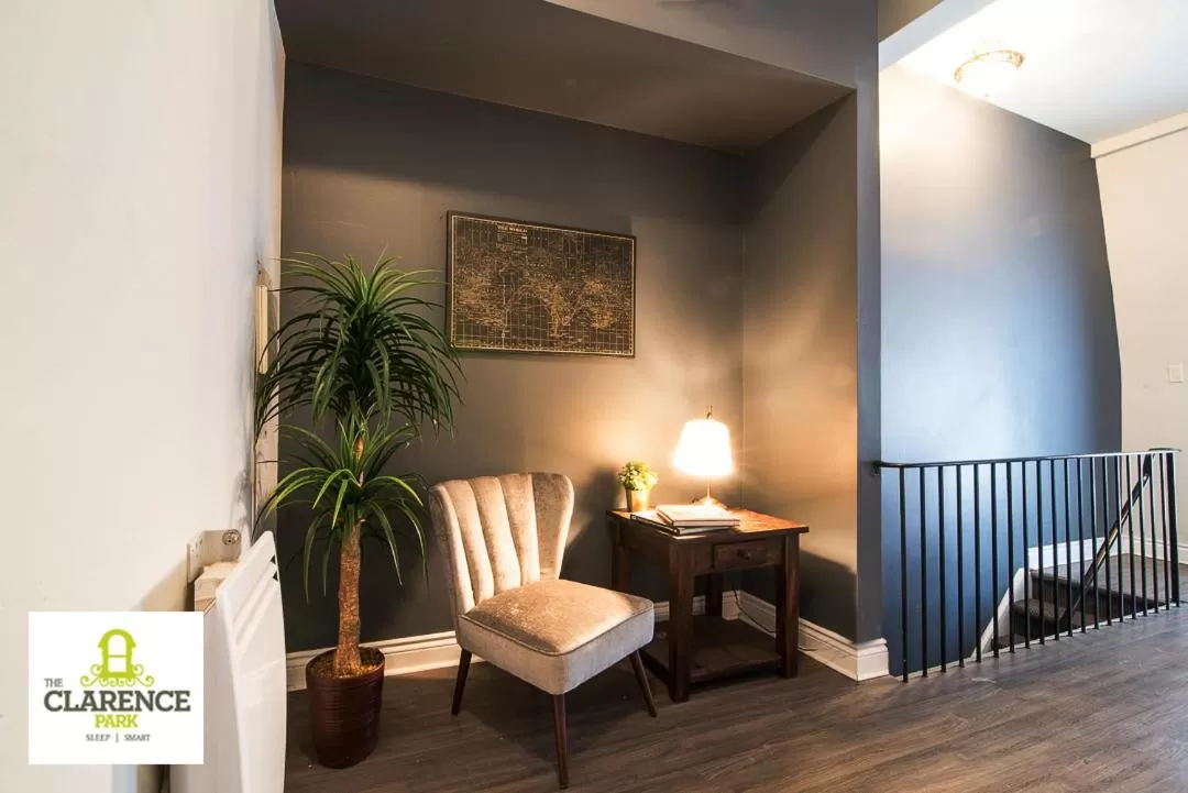 Decorative detail in The Clarence Park