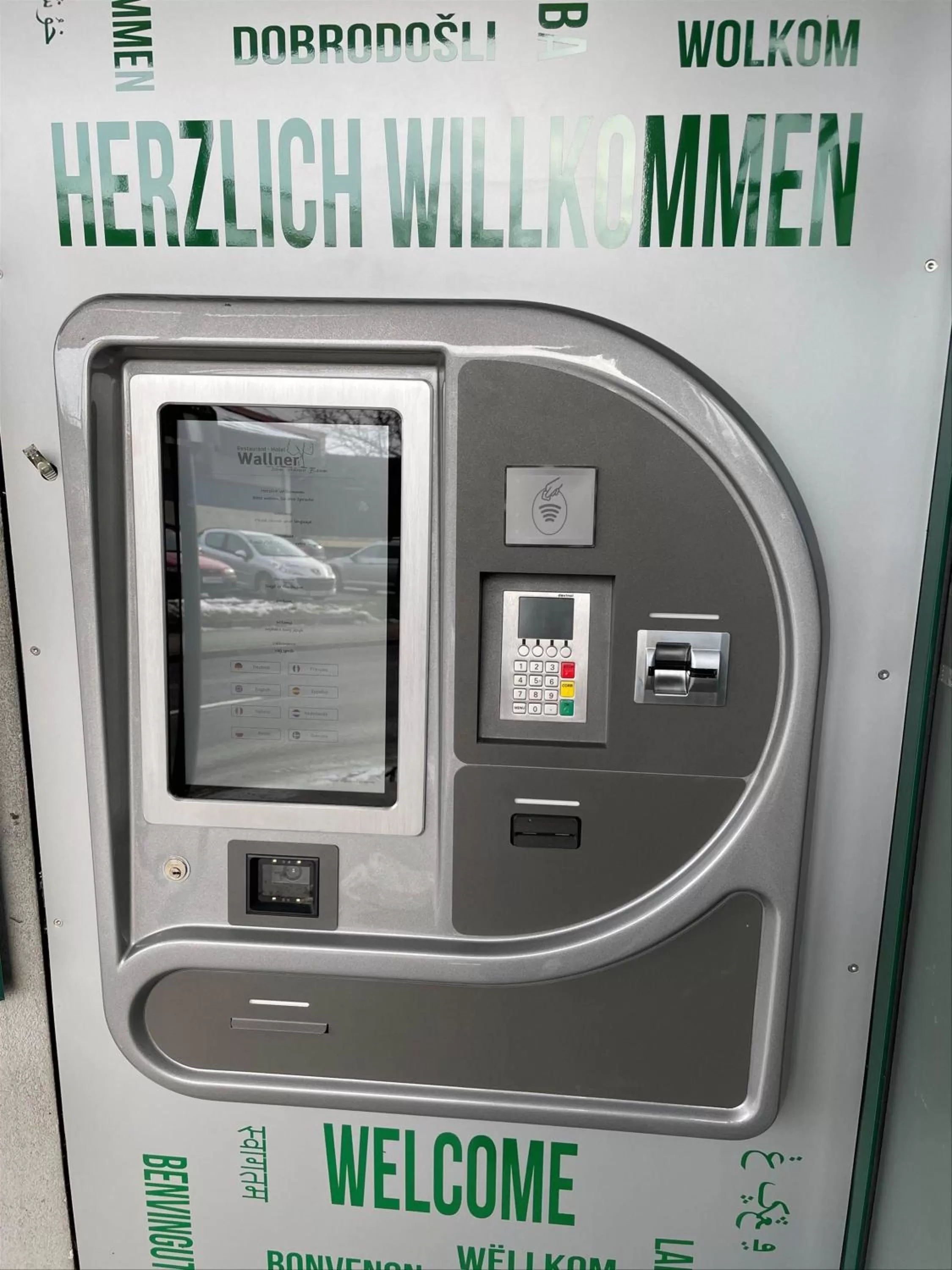 Lobby or reception in Hotel Restaurant Wallner I contactless check-in