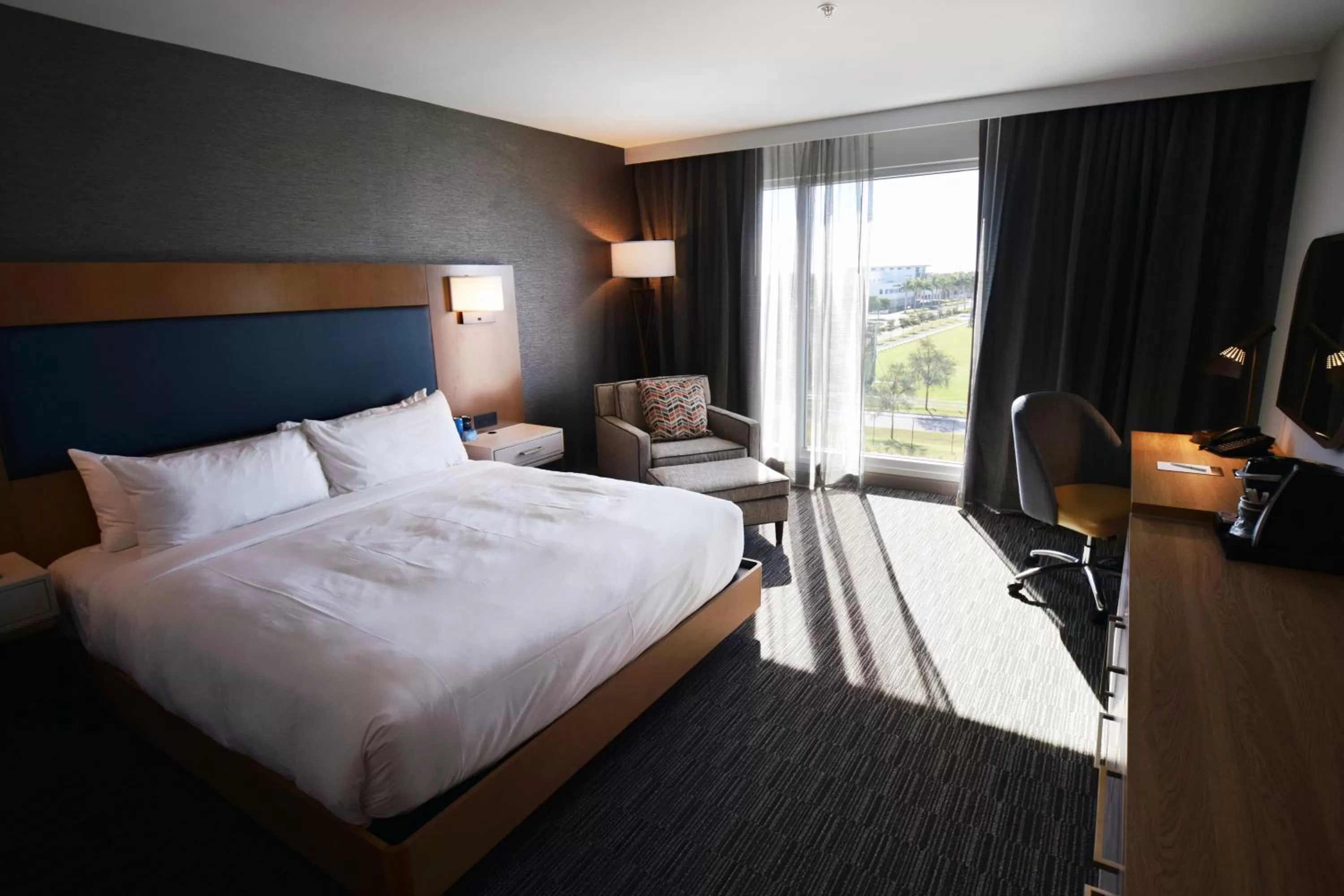 Bedroom, Bed in Legacy Hotel at IMG Academy