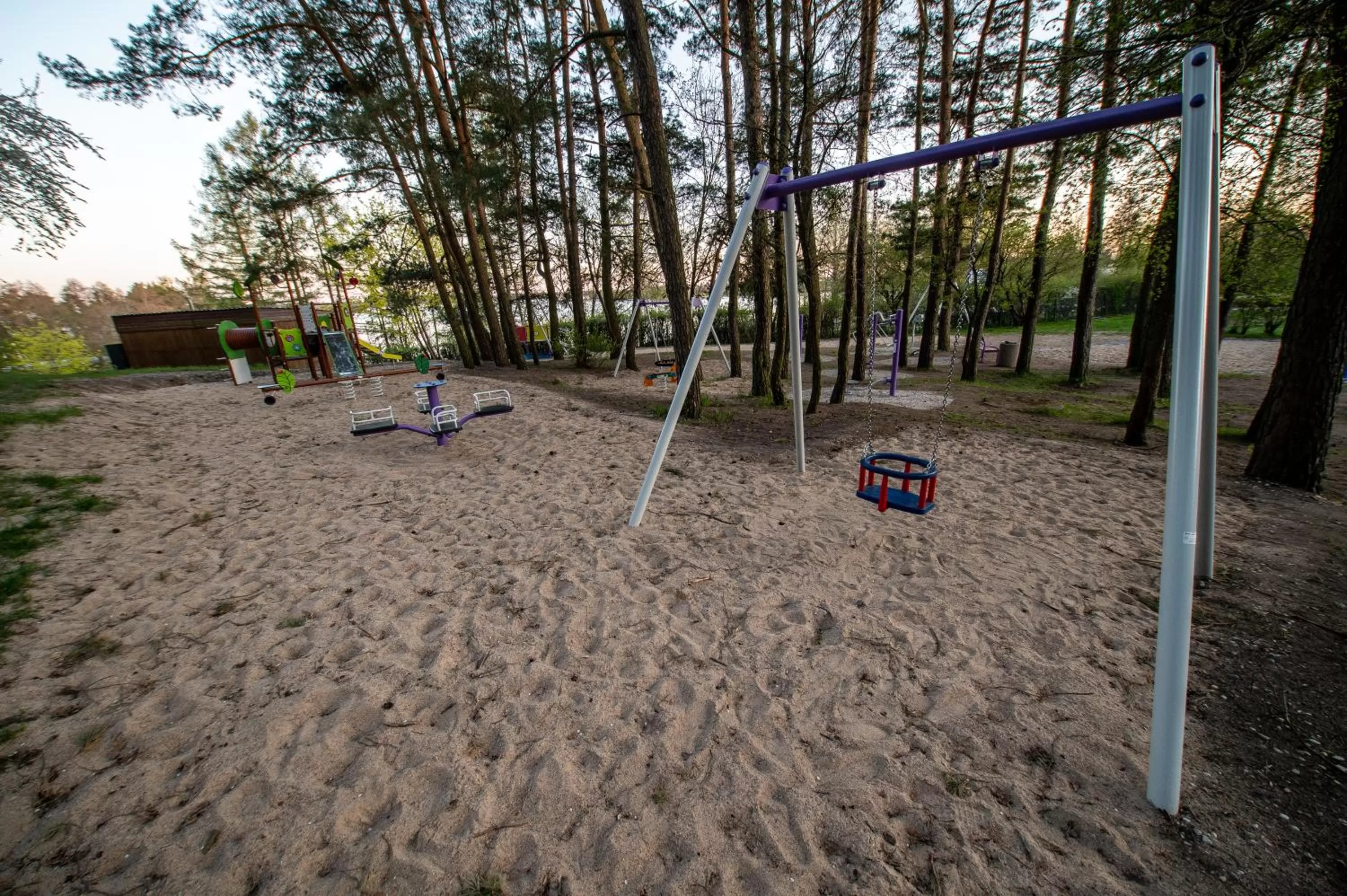Children play ground in Róża Wiatrów