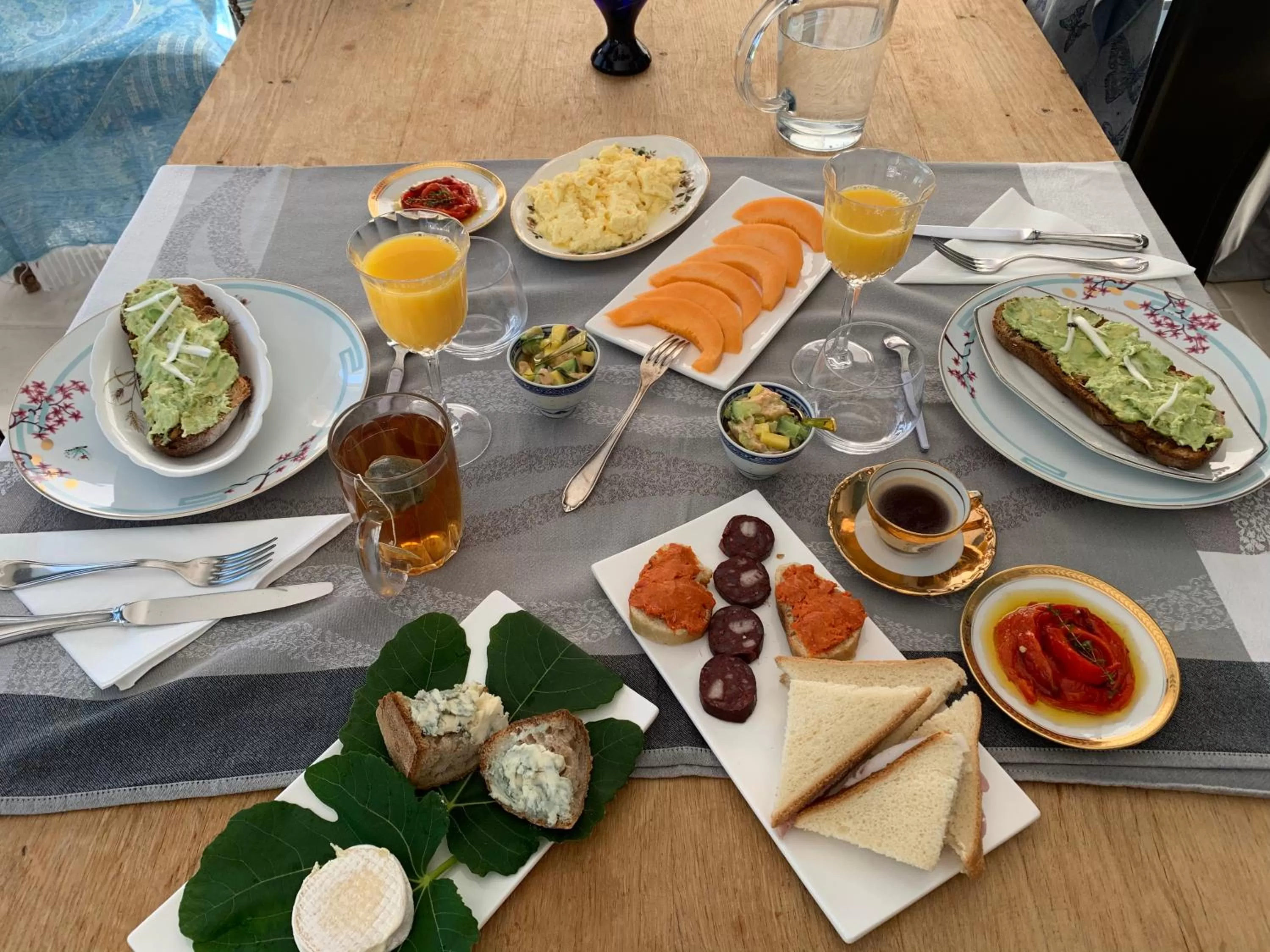 Food and drinks in Le Jardin de LaCoste