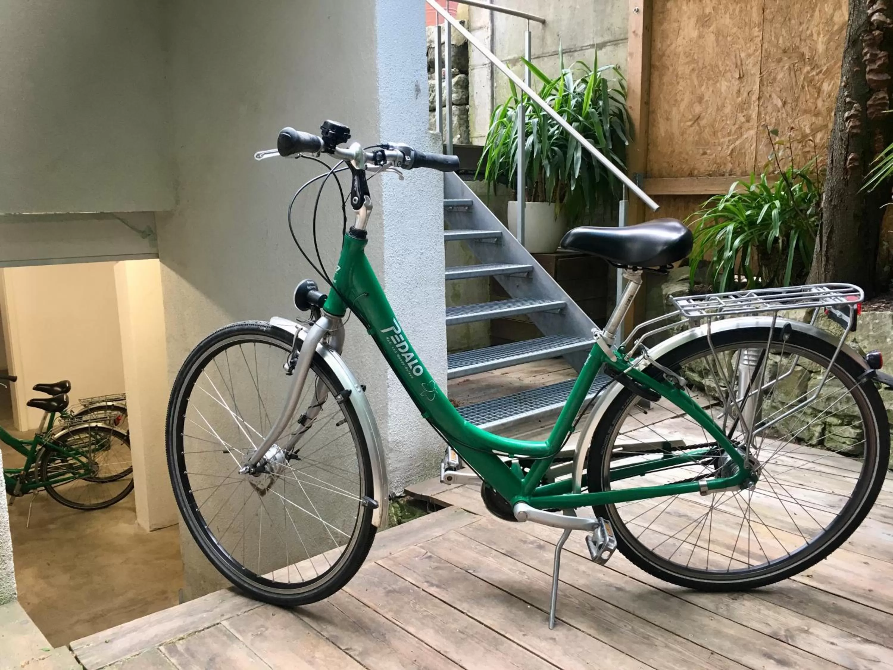 Patio in Hotel Central