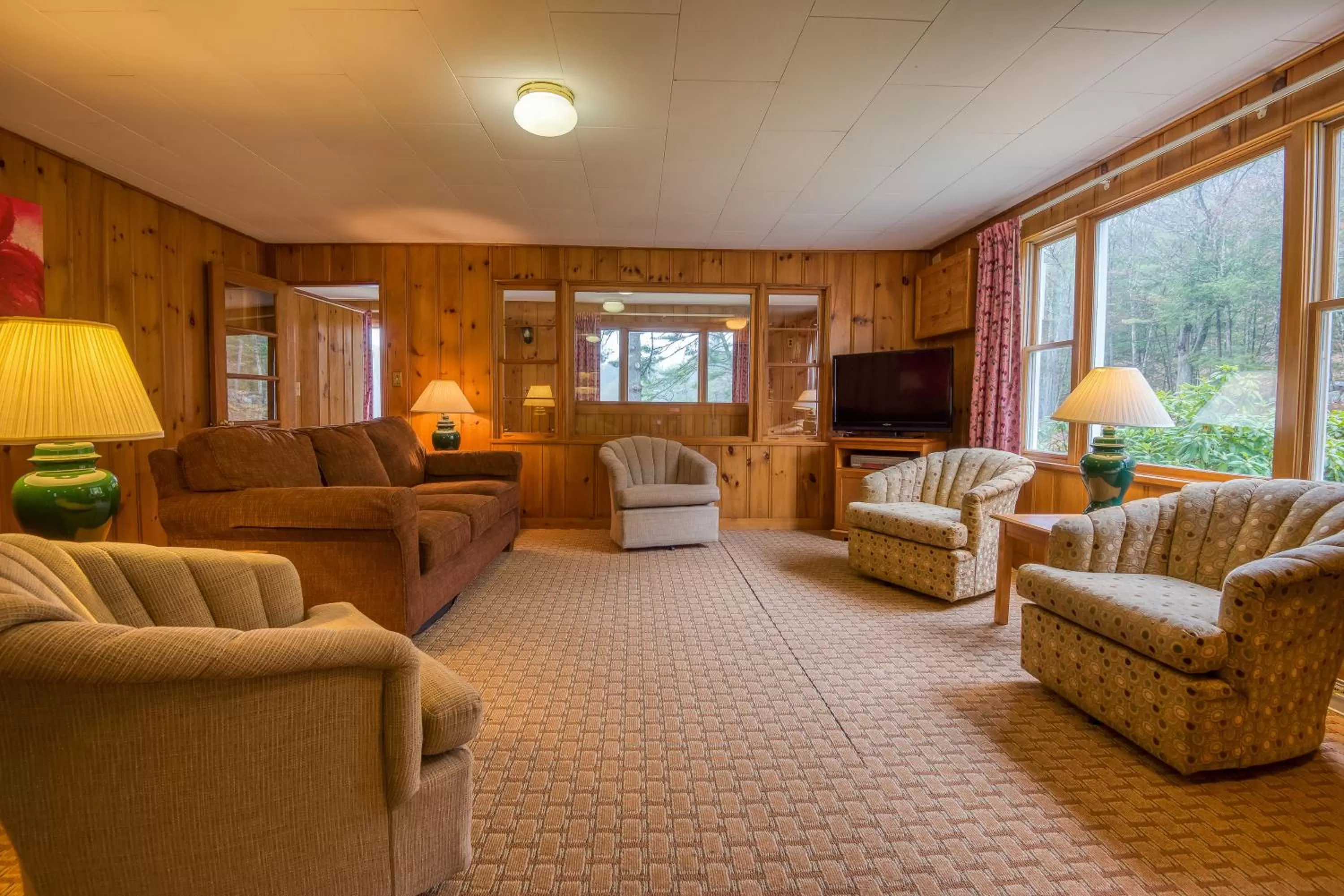 Seating area in Purity Spring Resort