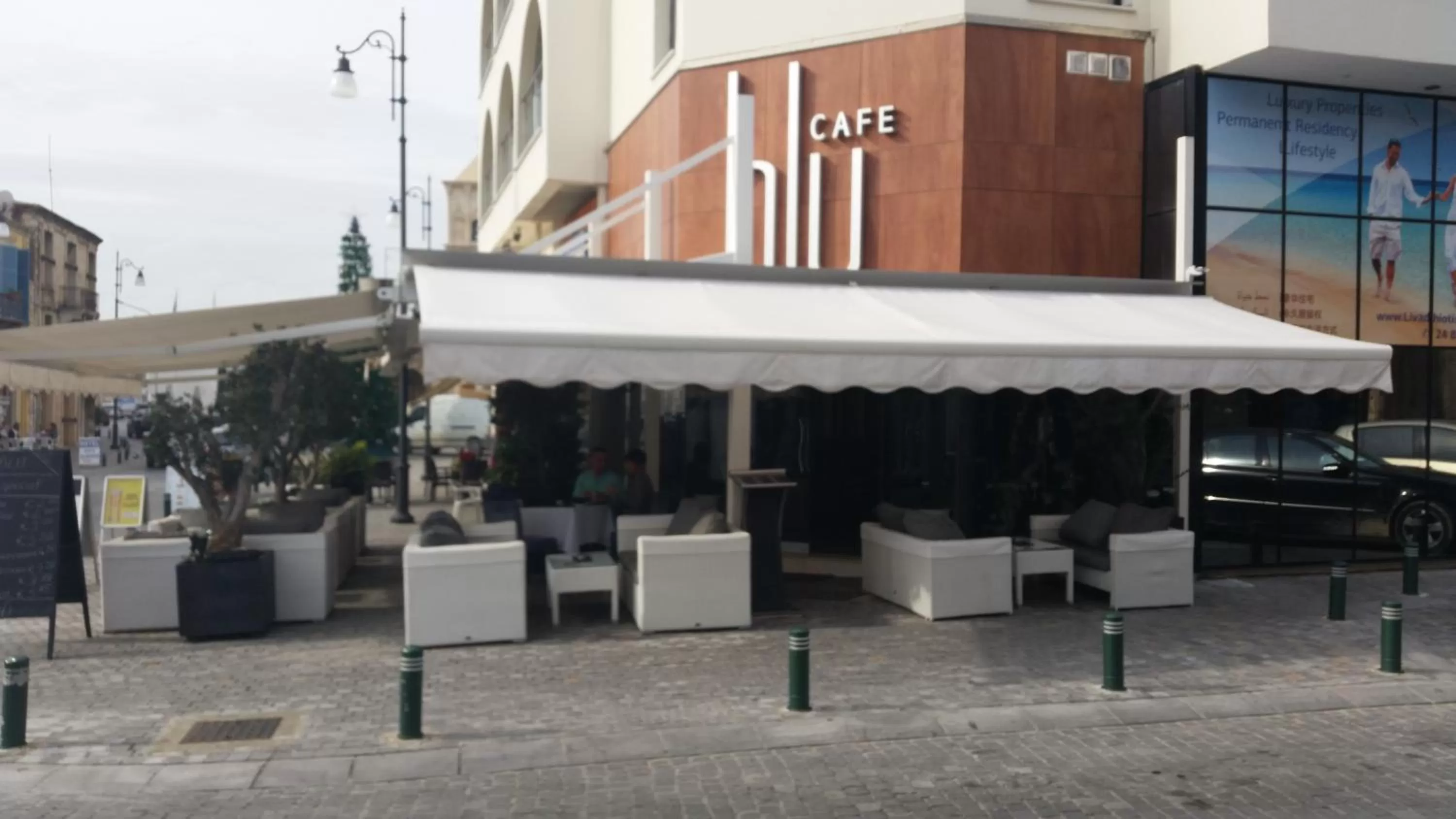 Facade/entrance in Livadhiotis City Hotel