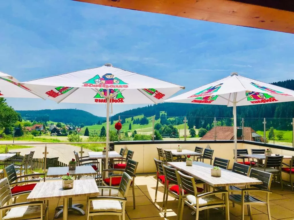 Balcony/Terrace in Hotel Hirschen