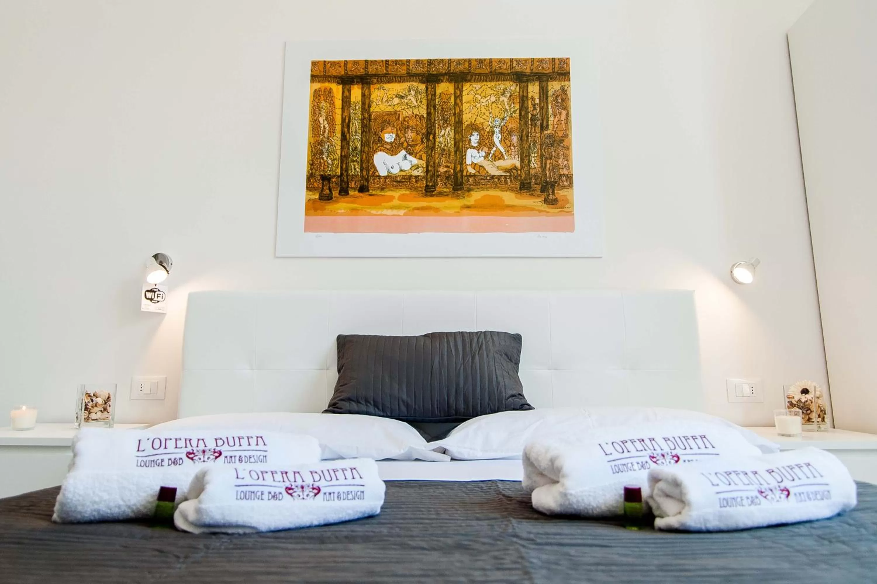 Bed in L'Opera Buffa