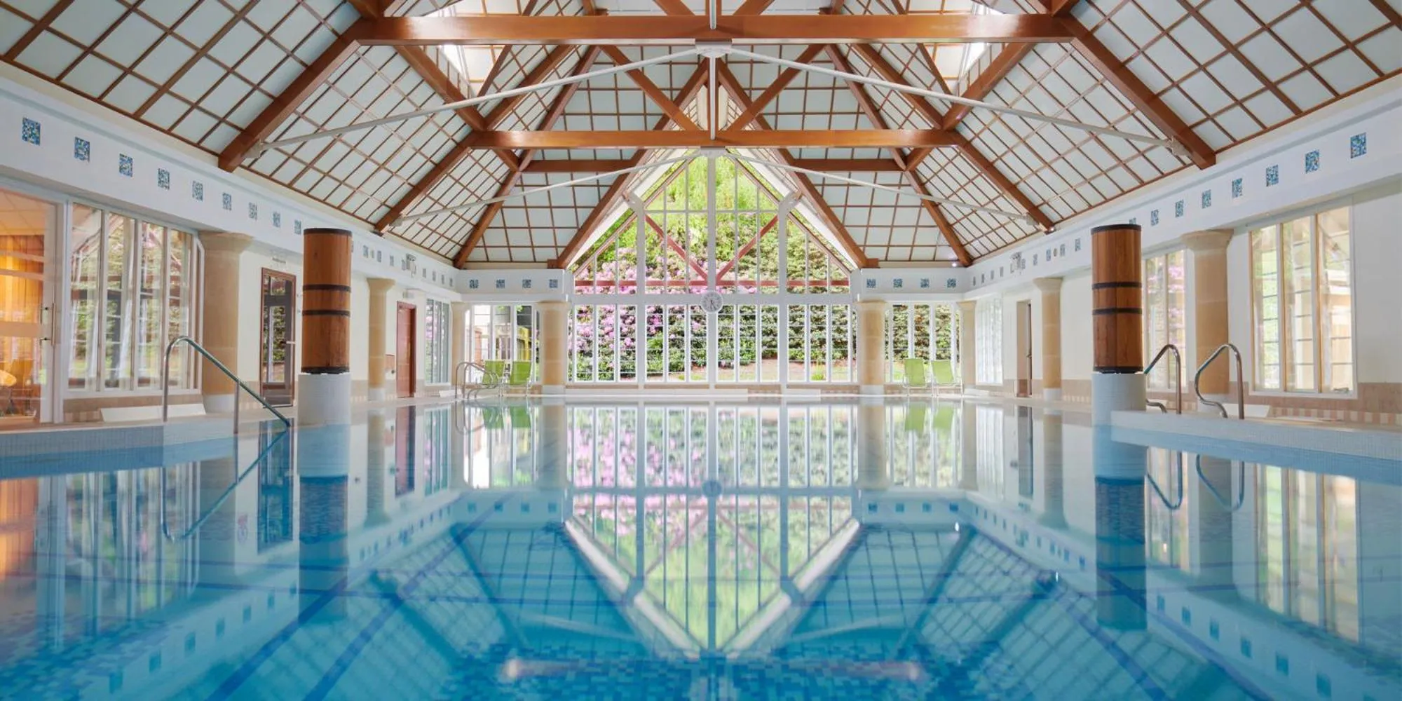 Swimming pool in Champneys Forest Mere