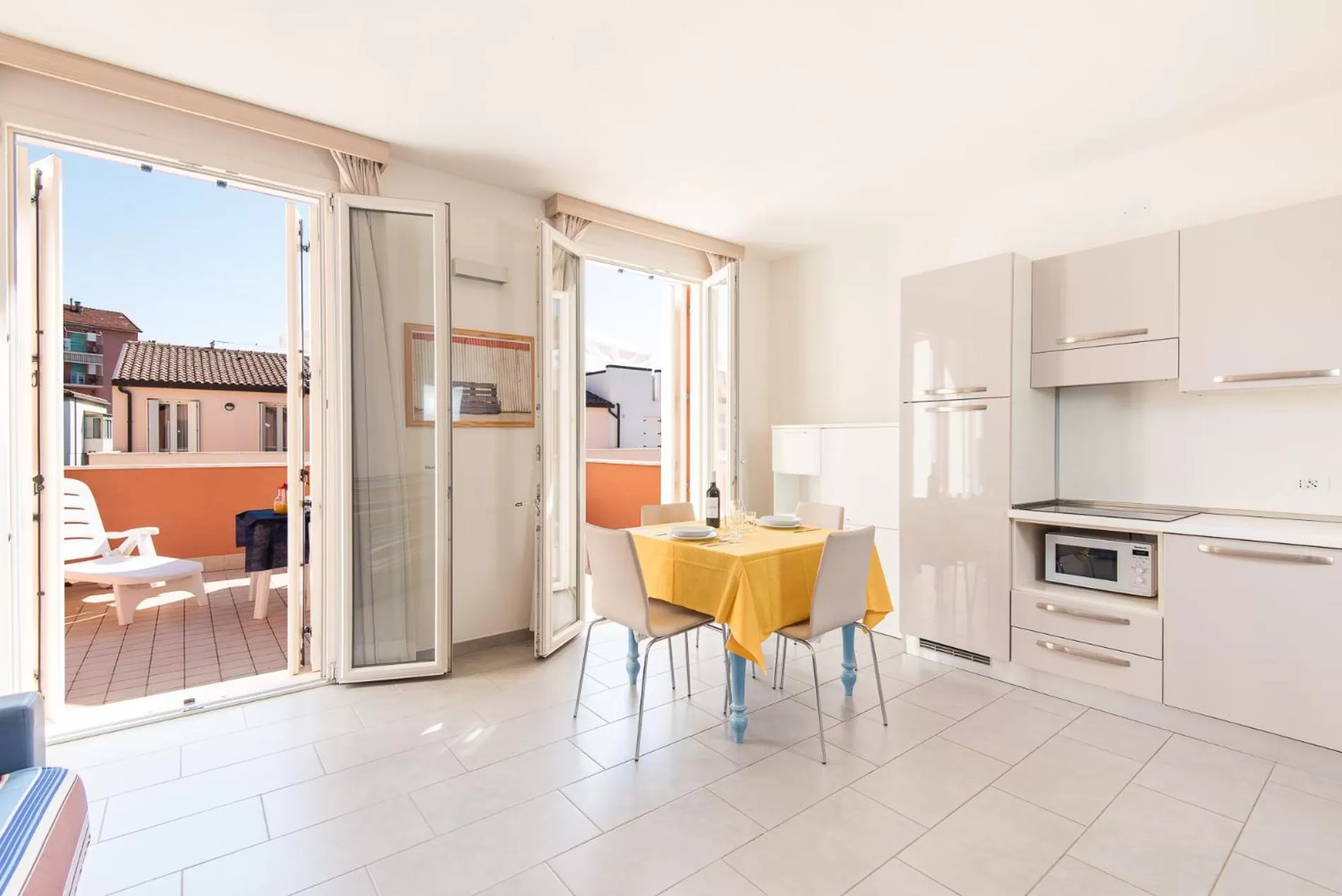 Kitchen or kitchenette in Residence Marina Salivoli