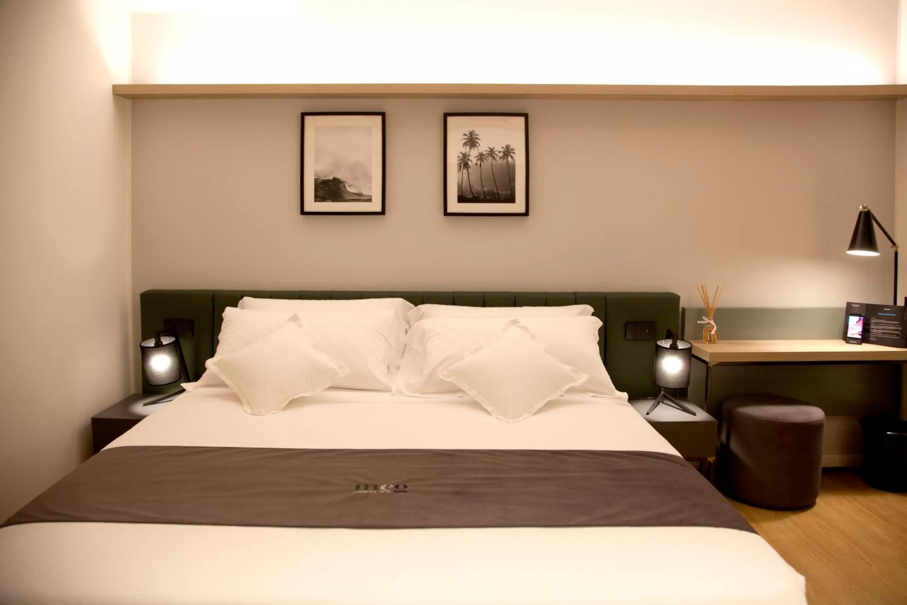 Bed in Meg Lifestyle Hotel & Apartaments