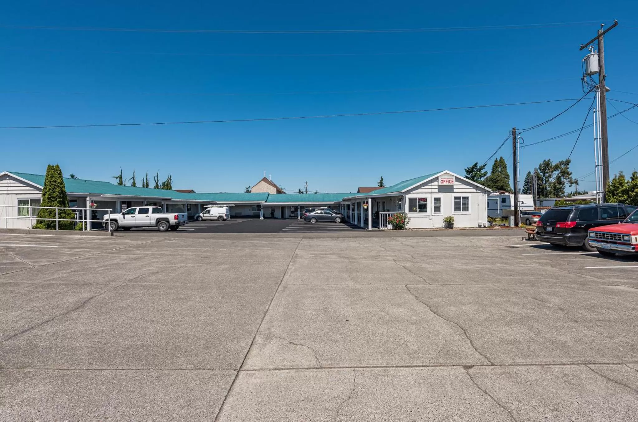 Property building in Sundowner Motel Sequim