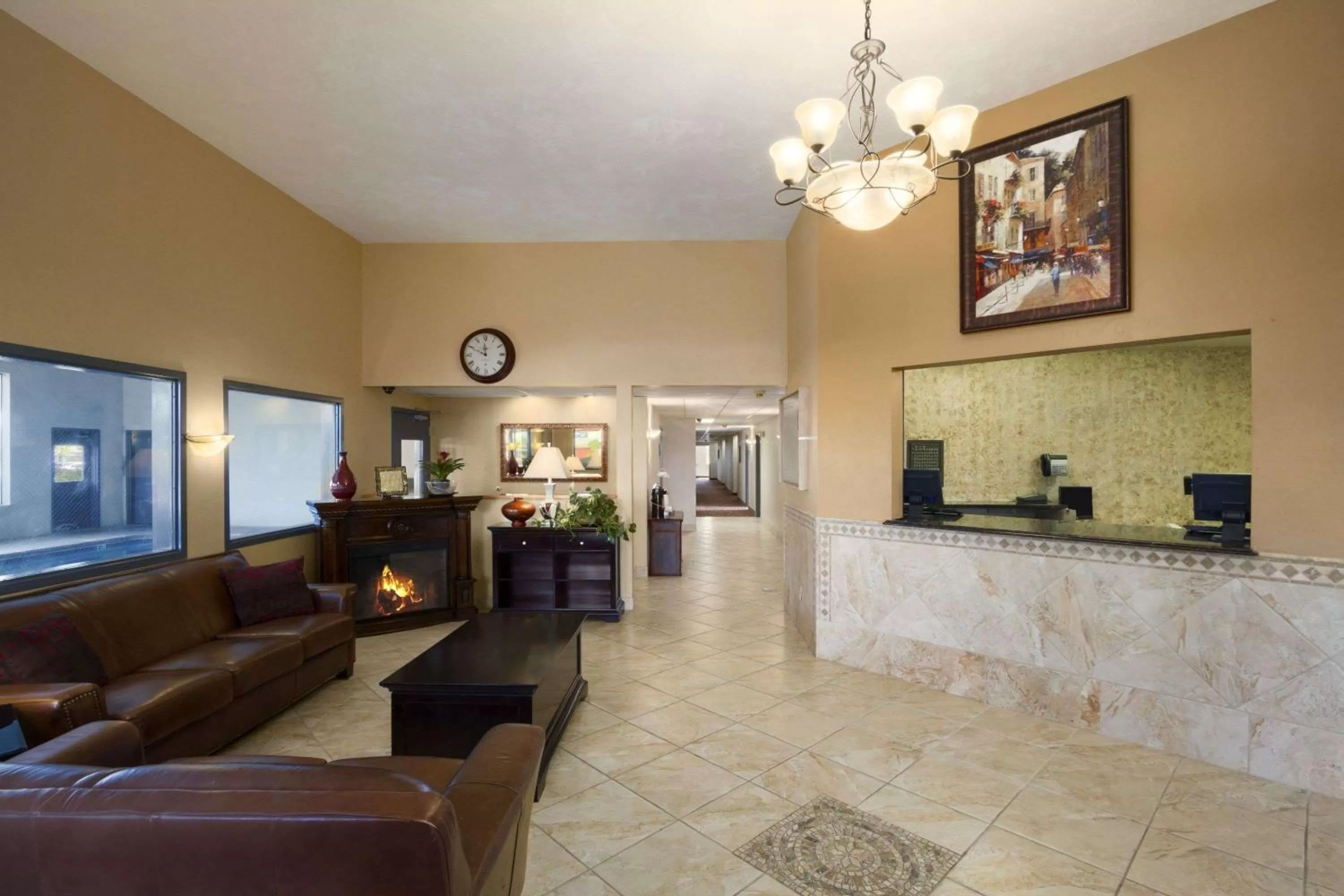 Lobby or reception in Super 8 by Wyndham Kennewick