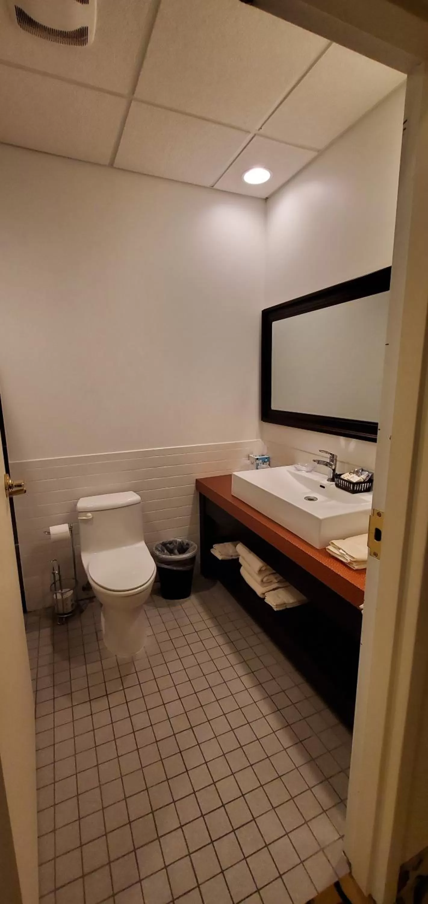 Toilet in Lowell Inn